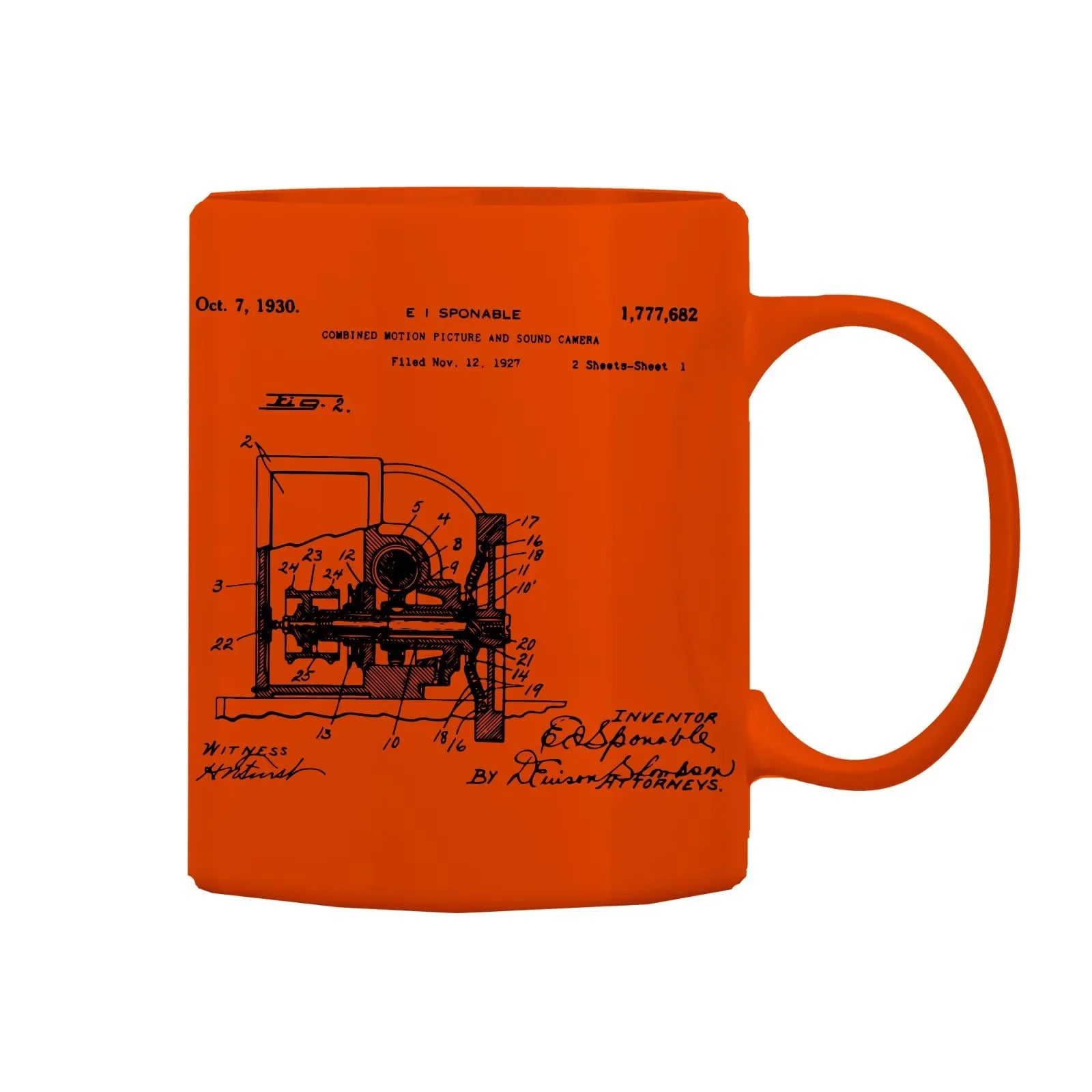 Camera Patent Mug M-CMP152 Desichalchitra