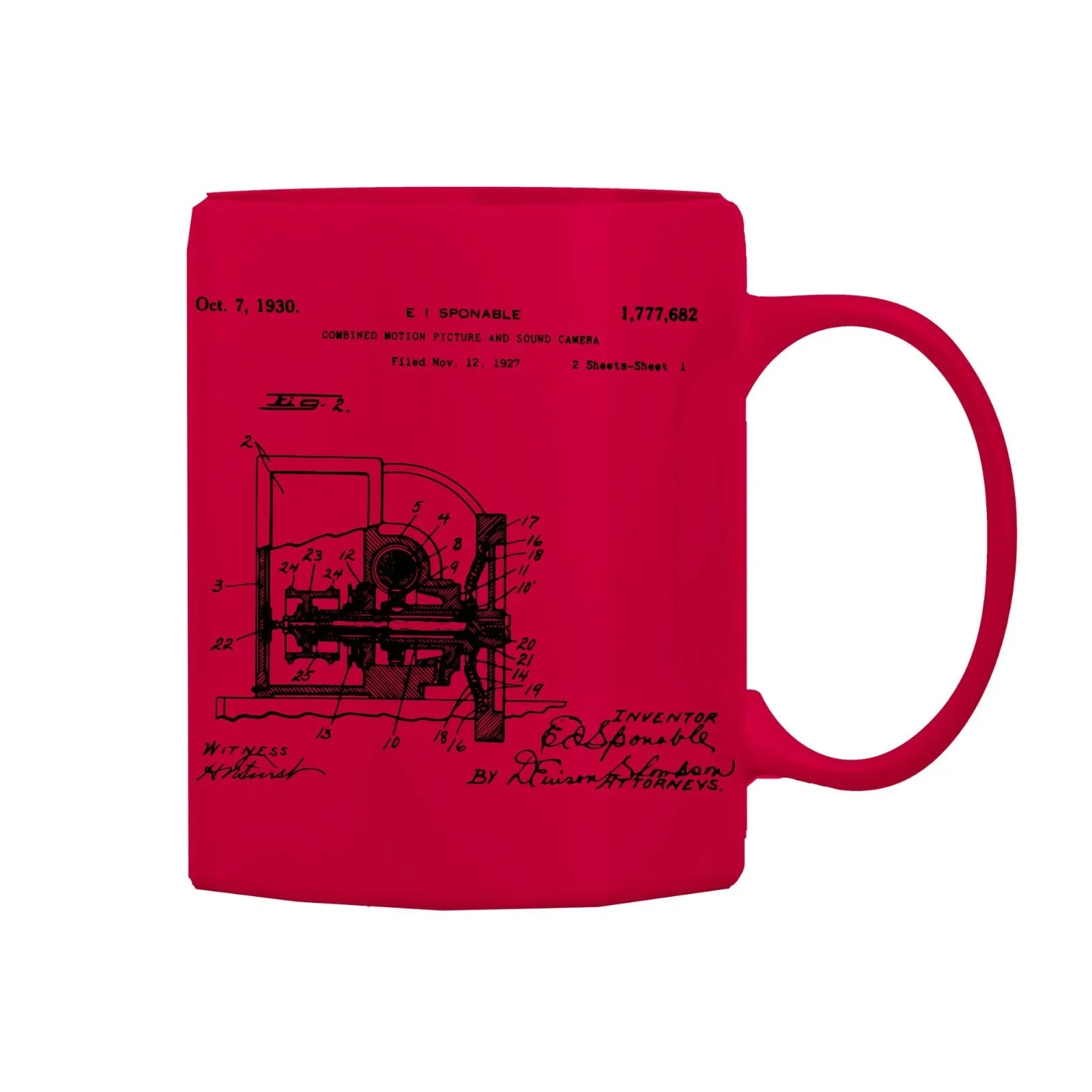 Camera Patent Mug M-CMP152 Desichalchitra
