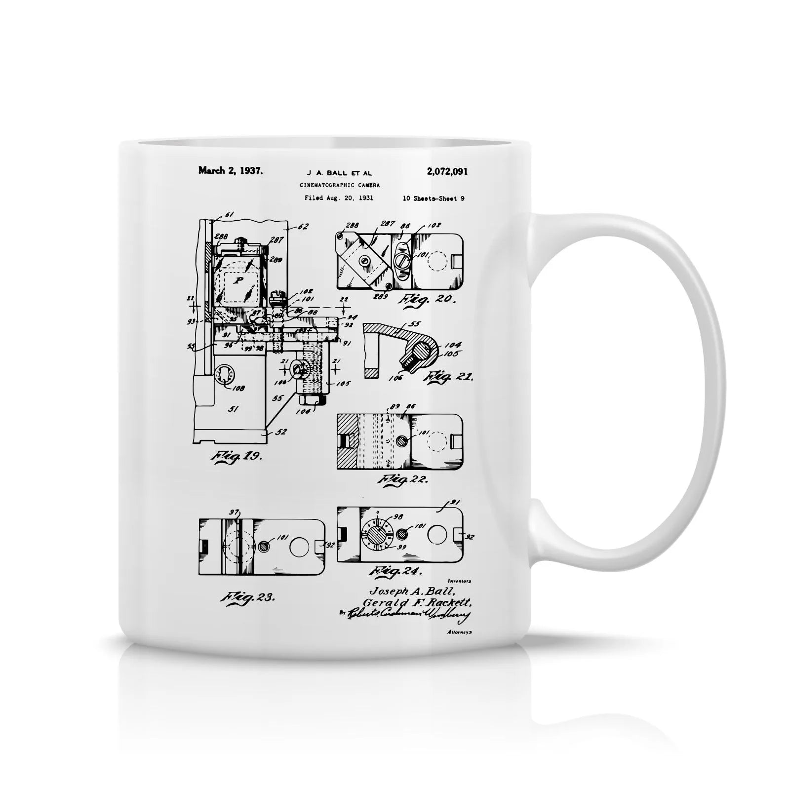 Camera Patent Mug M-CMP155 Desichalchitra