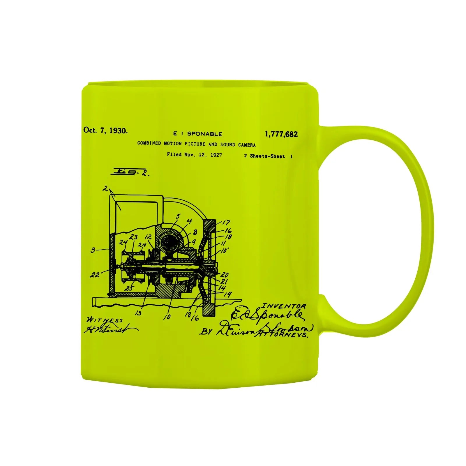 Camera Patent Mug M-CMP152 Desichalchitra