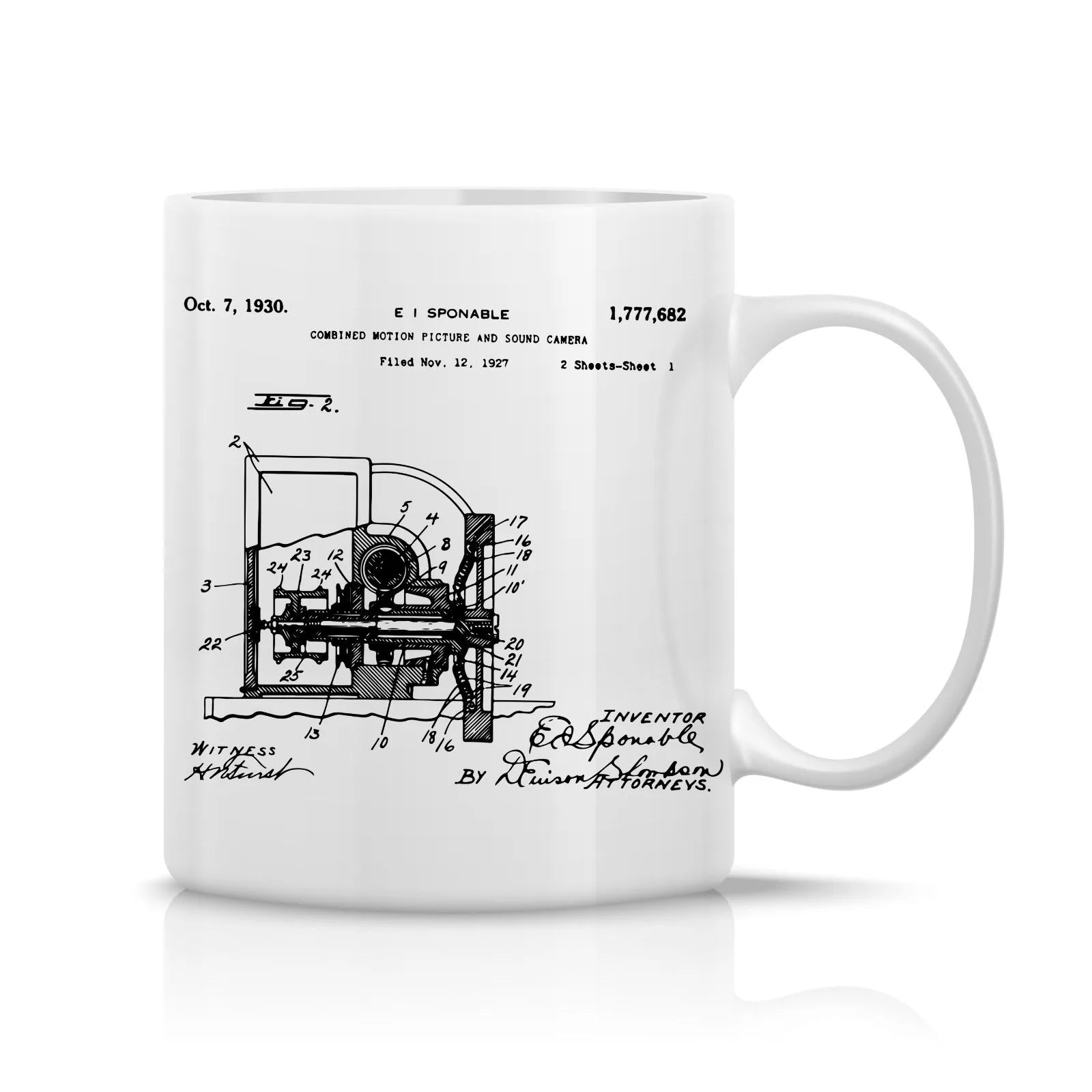 Camera Patent Mug M-CMP152 Desichalchitra