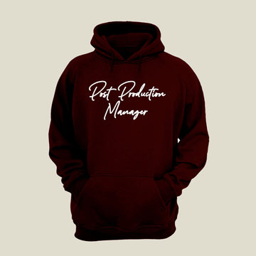 Post Production Manager Hoodie H-PPM1 Desichalchitra