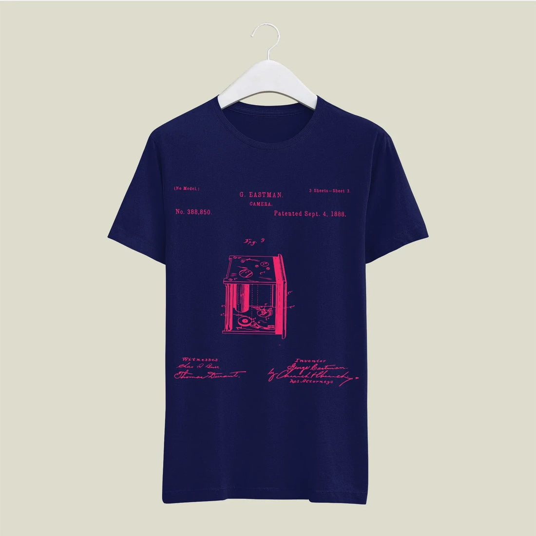 Camera Patent T-Shirt T-CMP143 Desichalchitra