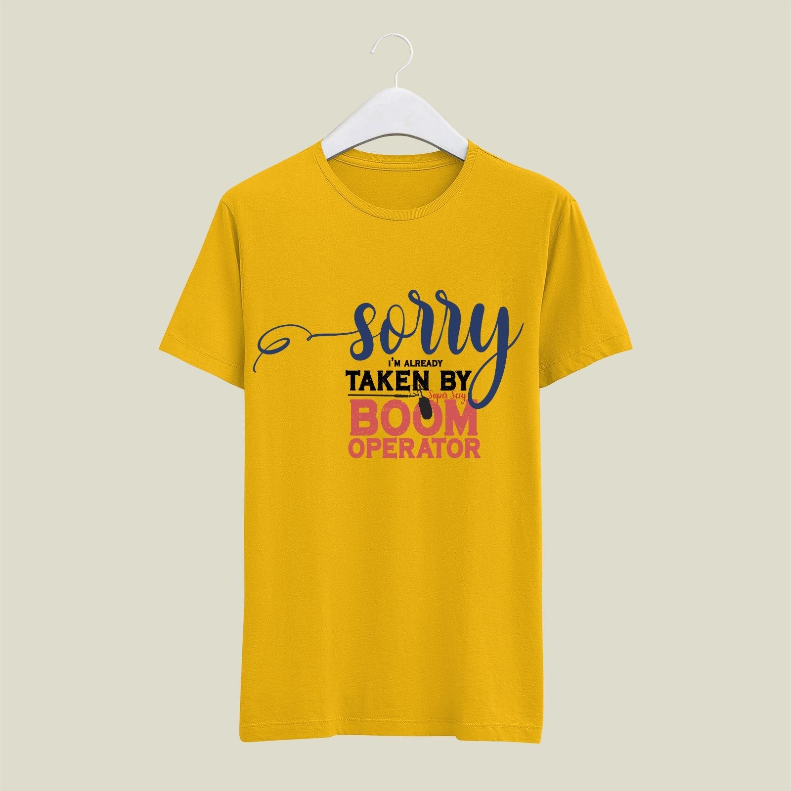 Boom Operator T-Shirt T-BM132 Desichalchitra