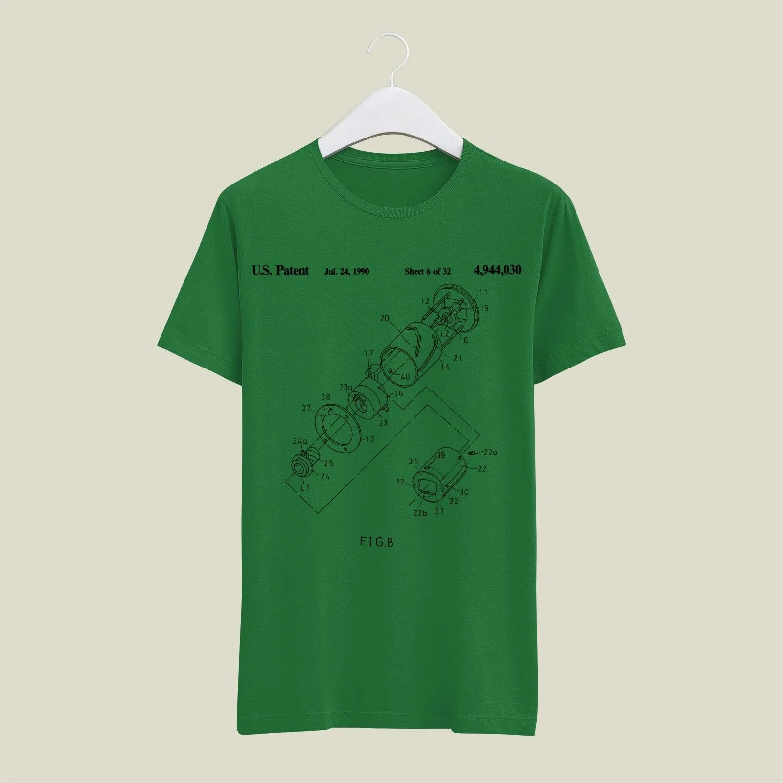 Camera Patent T-Shirt T-CMP86 Desichalchitra
