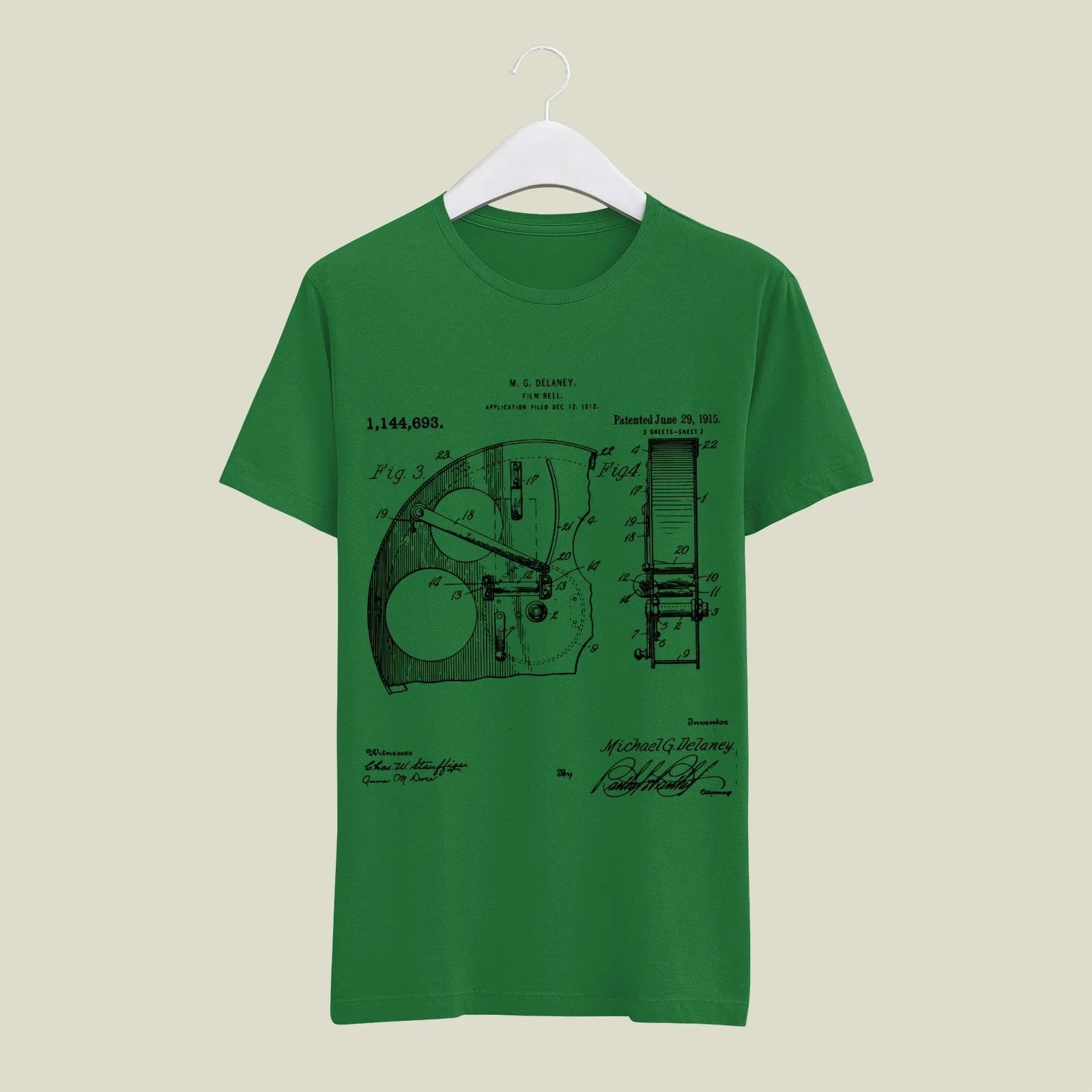 Camera Patent T-Shirt T-CMP89 Desichalchitra