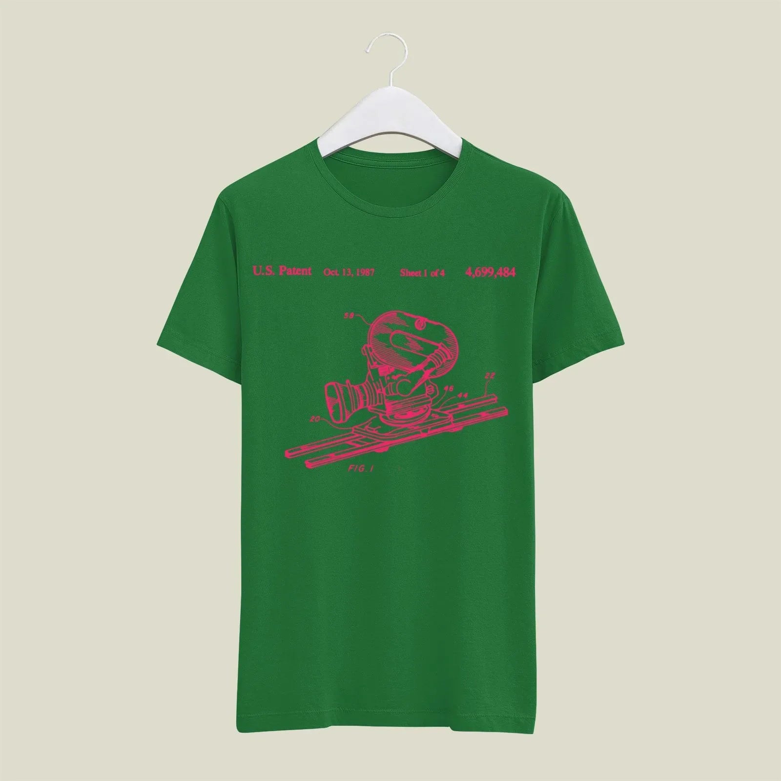 Camera Patent T-Shirt T-CMP163 Desichalchitra