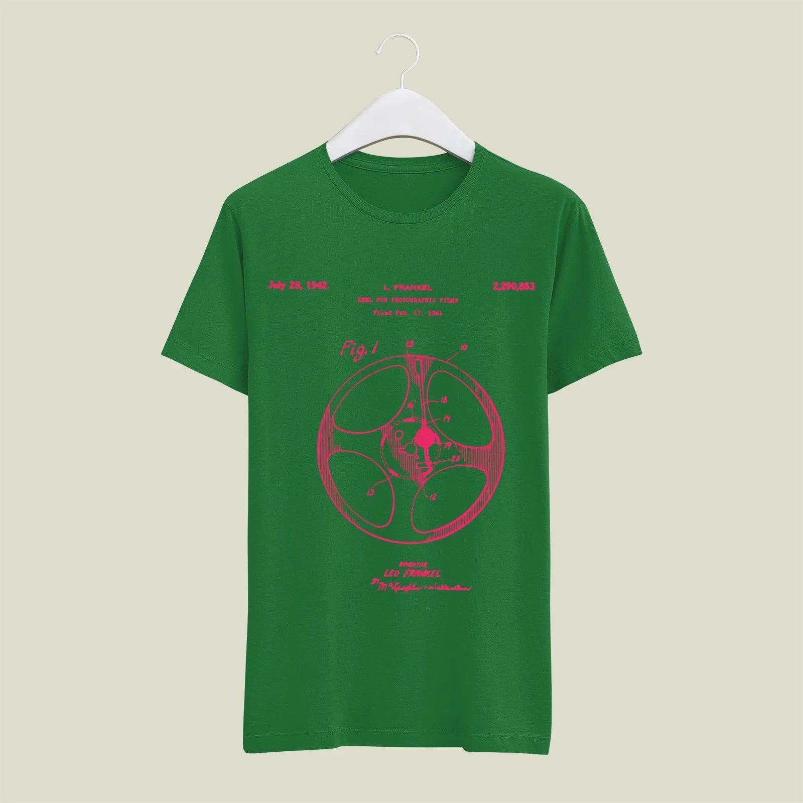 Camera Patent T-Shirt T-CMP173 Desichalchitra
