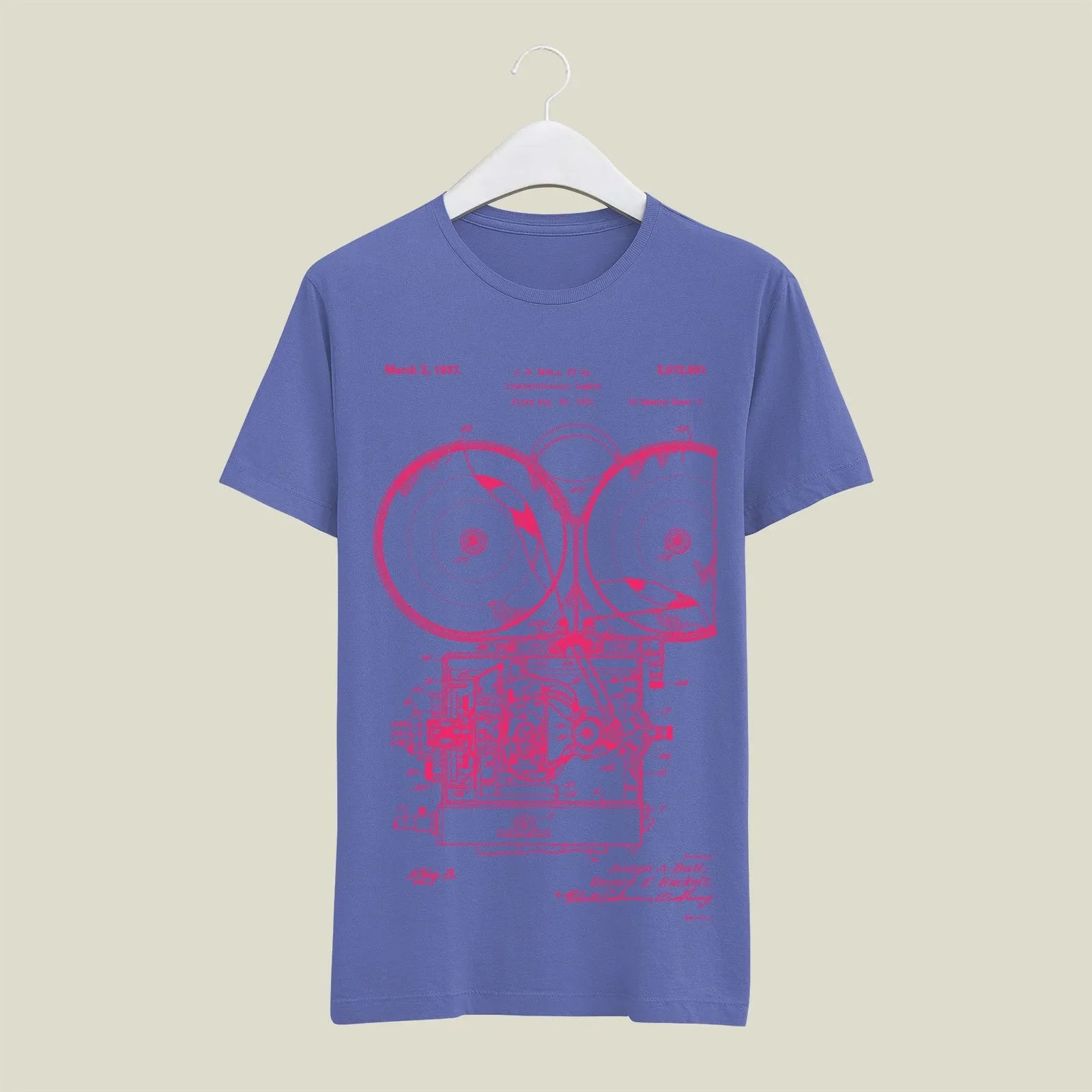 Camera Patent T-Shirt T-CMP198 Desichalchitra
