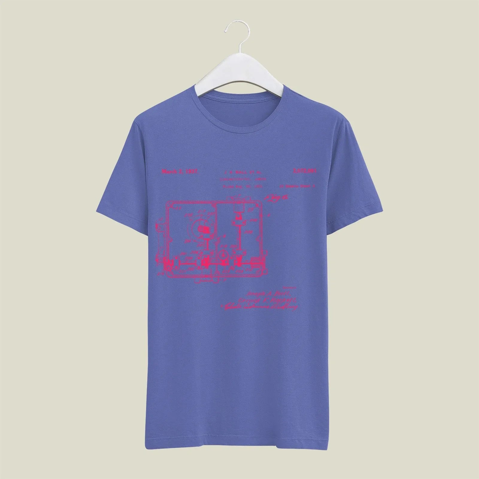 Camera Patent T-Shirt T-CMP212 Desichalchitra