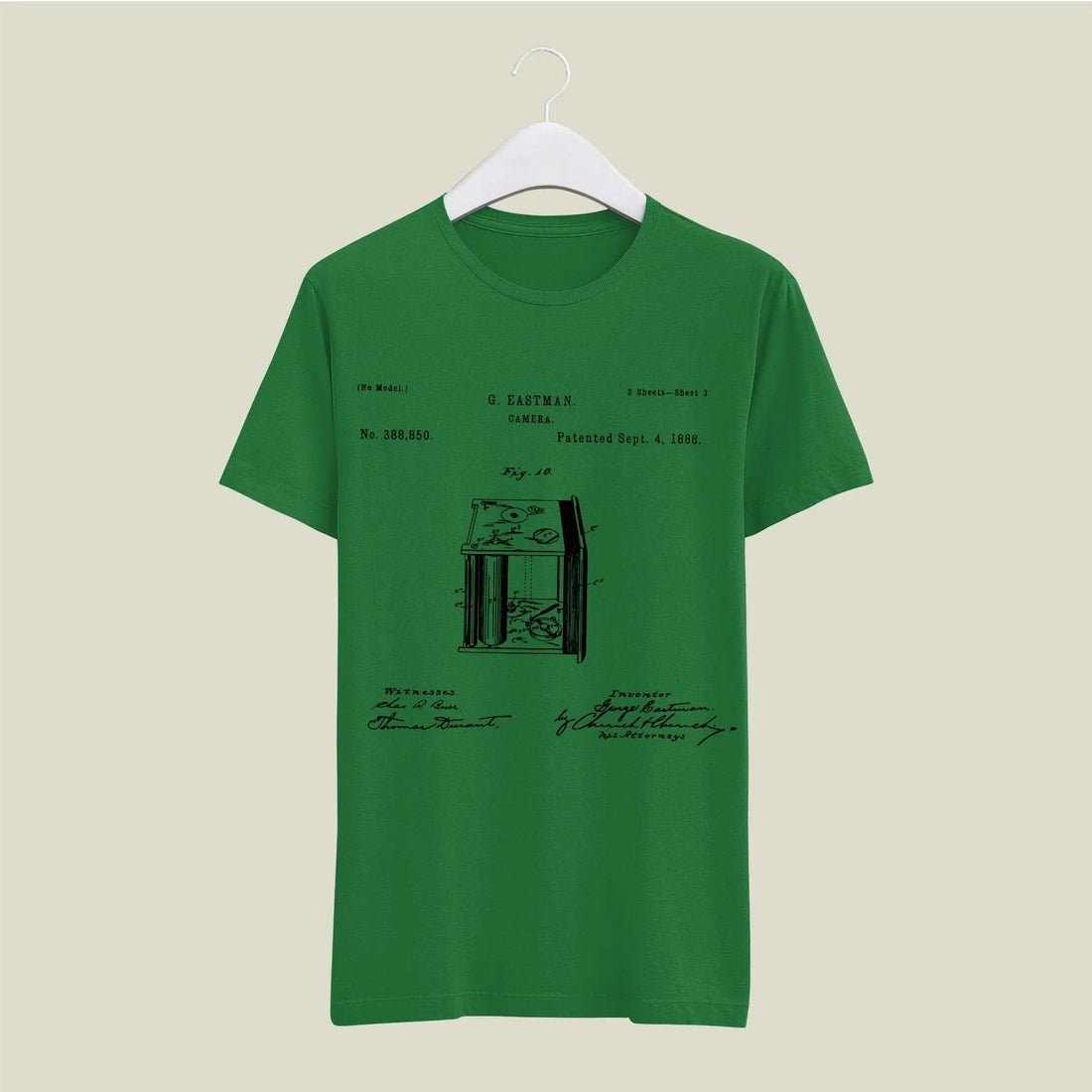 Camera Patent T-Shirt T-CMP95 Desichalchitra