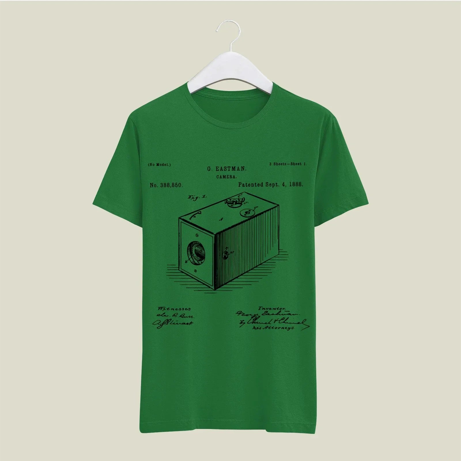 Camera Patent T-Shirt T-CMP99 Desichalchitra