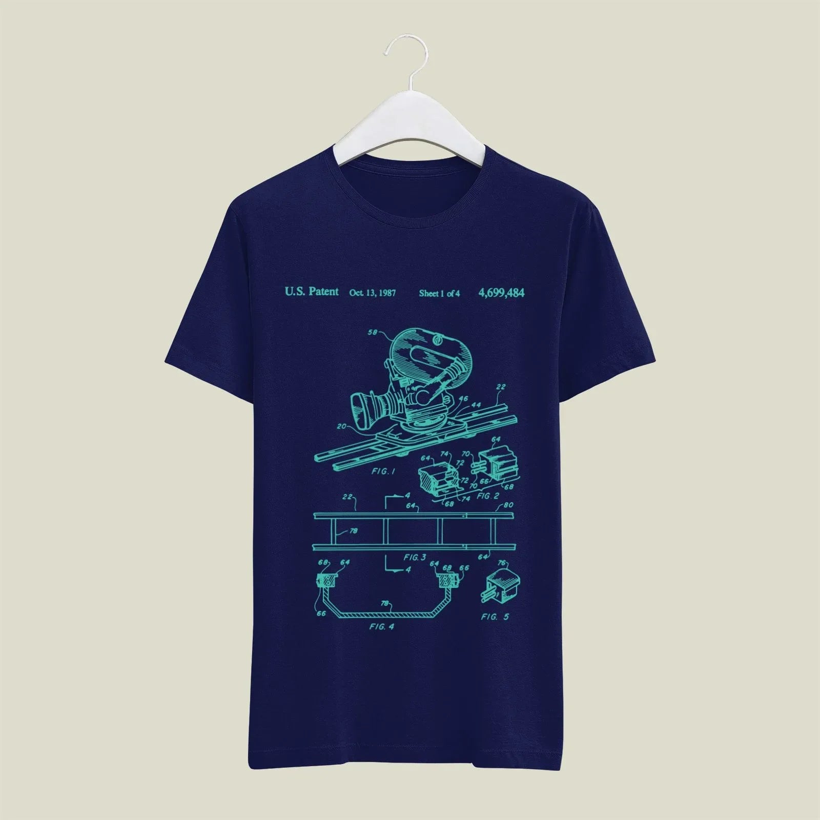Camera Patent T-Shirt T-CMP2 Desichalchitra