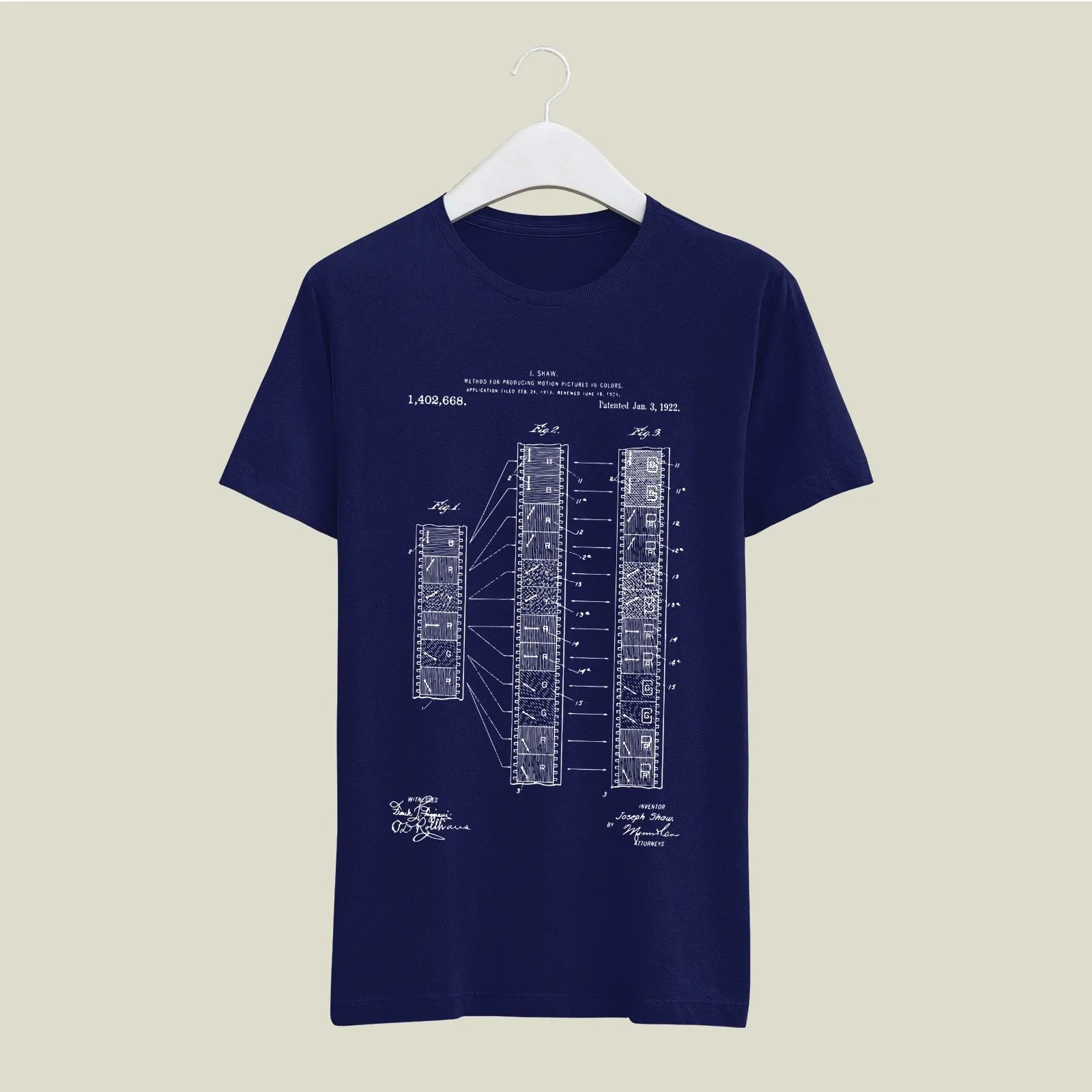 Camera Patent T-Shirt T-CMP93 Desichalchitra