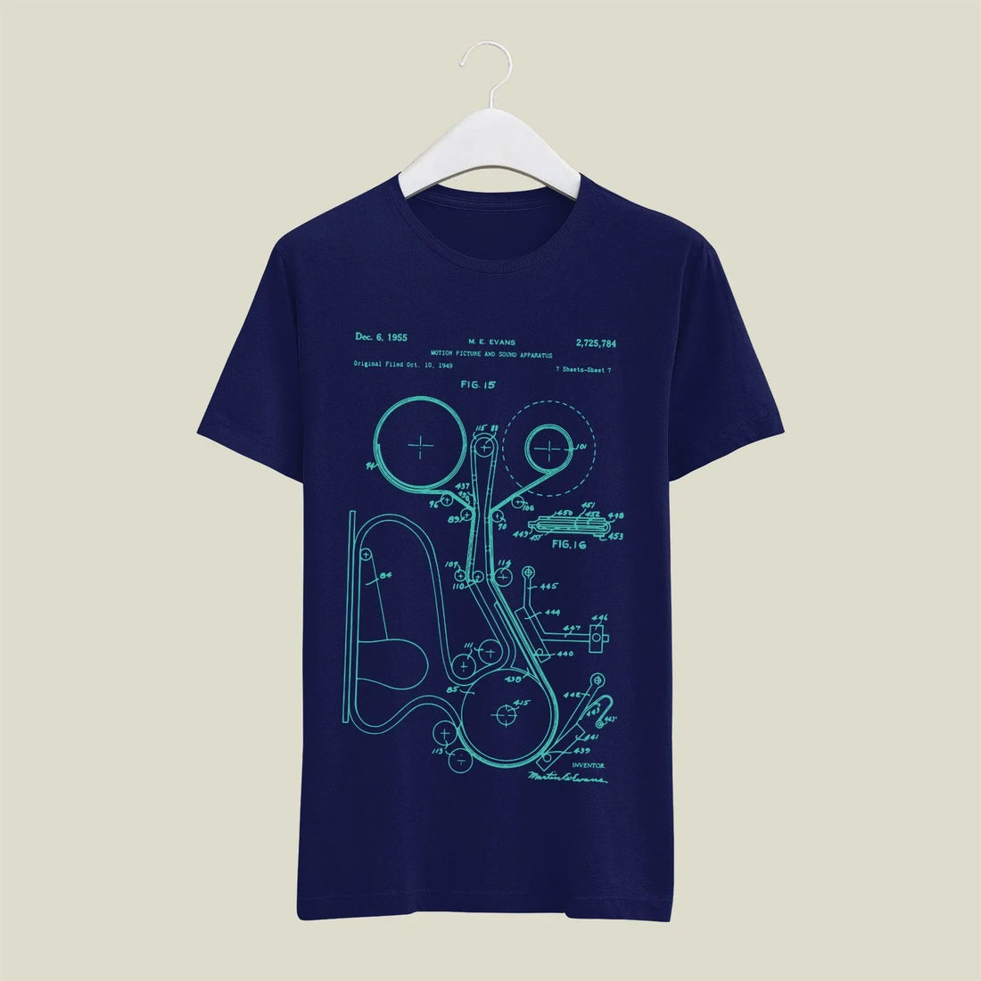 Camera Patent T-Shirt T-CMP61 Desichalchitra