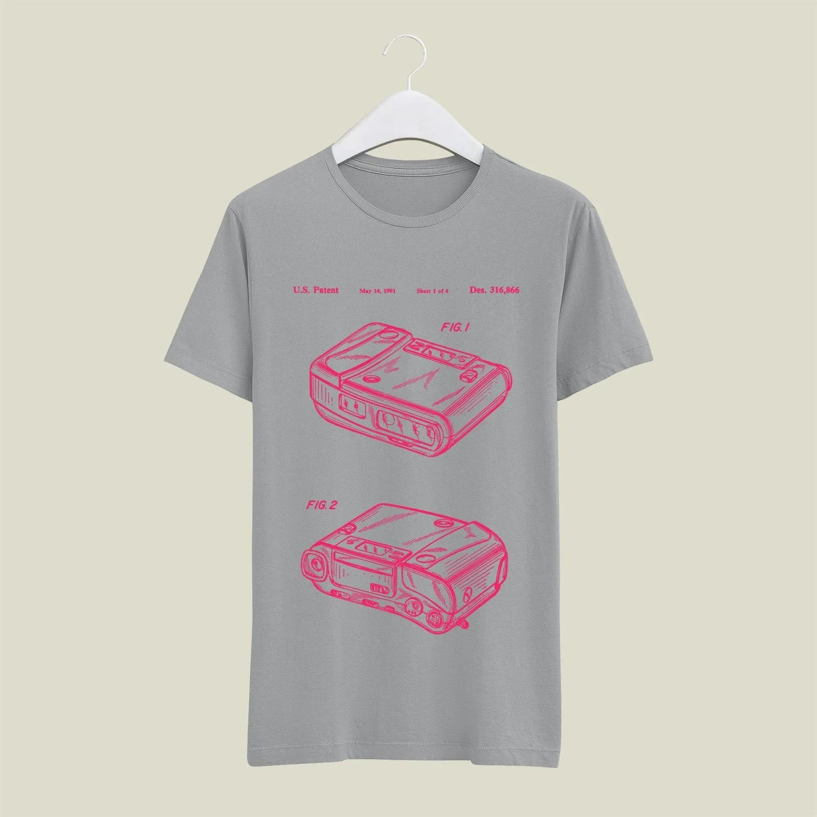 Camera Patent T-Shirt T-CMP7 Desichalchitra