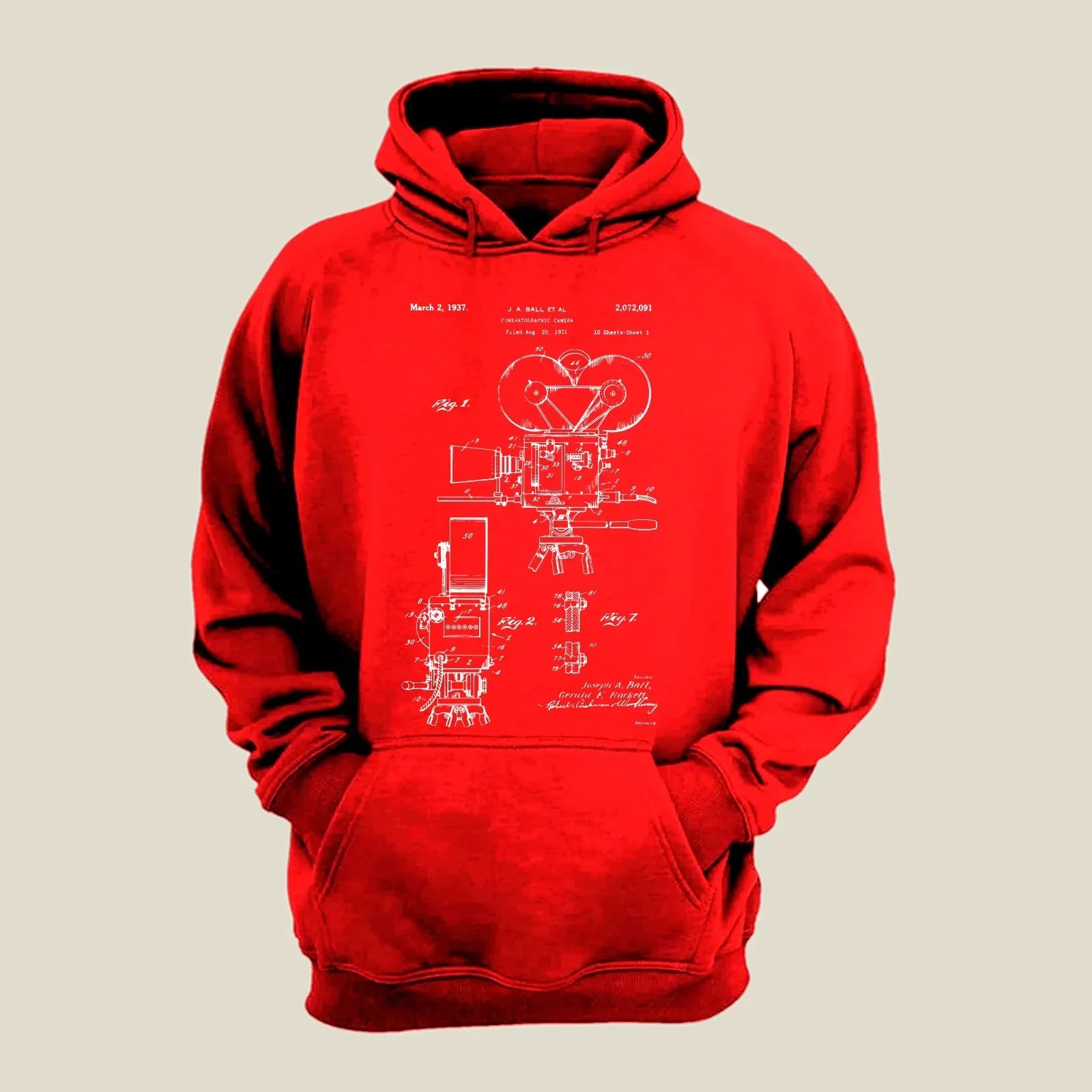 Camera Patent Hoodie H-CMP74 Desichalchitra