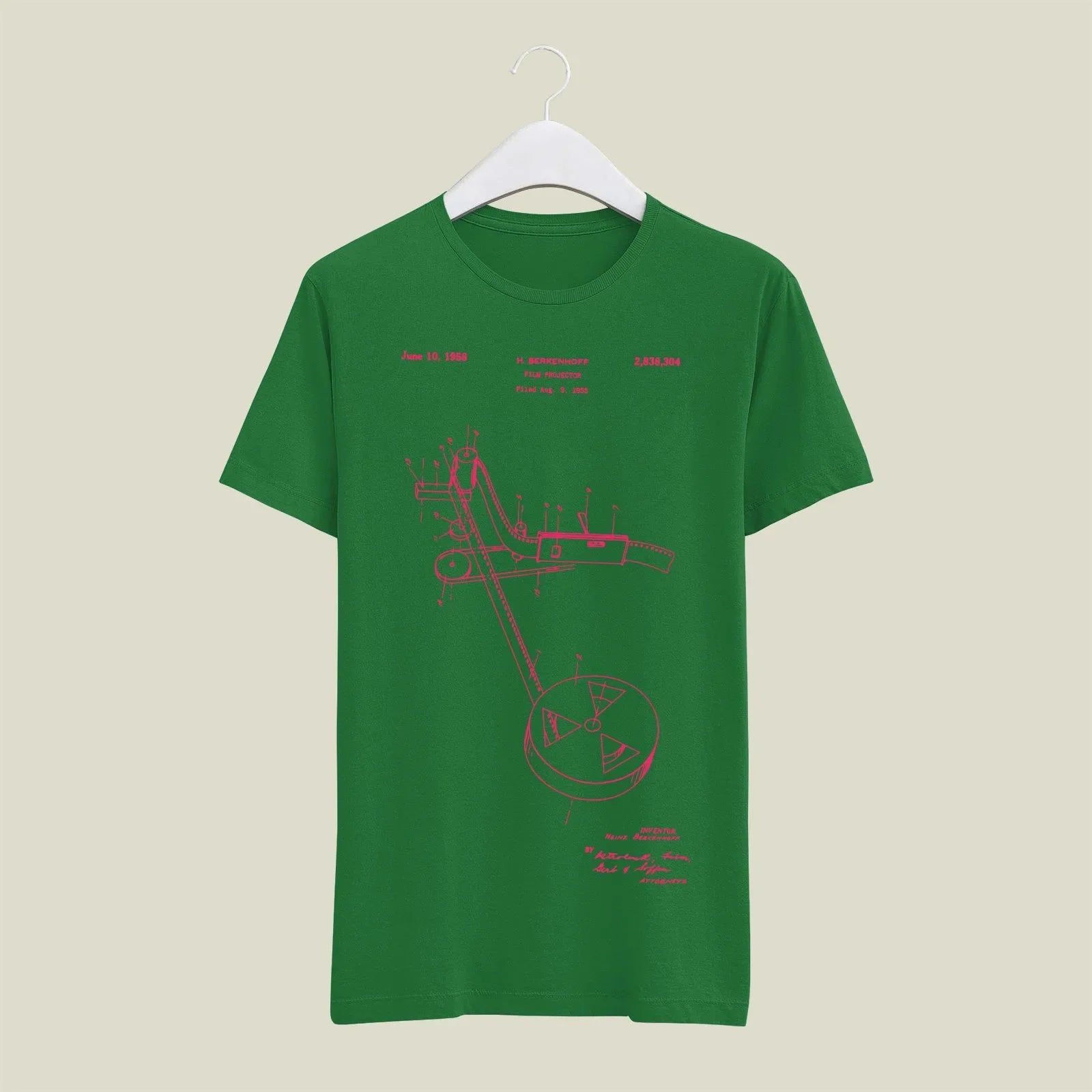 Camera Patent T-Shirt T-CMP9 Desichalchitra