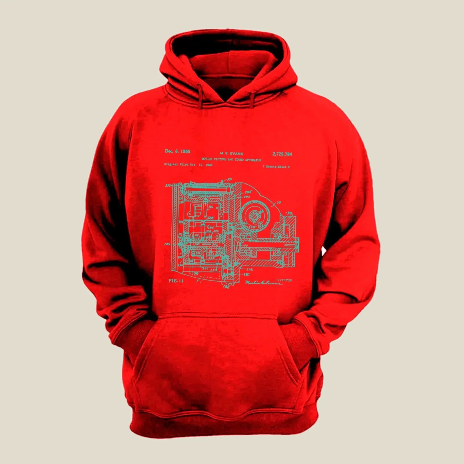Camera Patent Hoodie H-CMP34 Desichalchitra