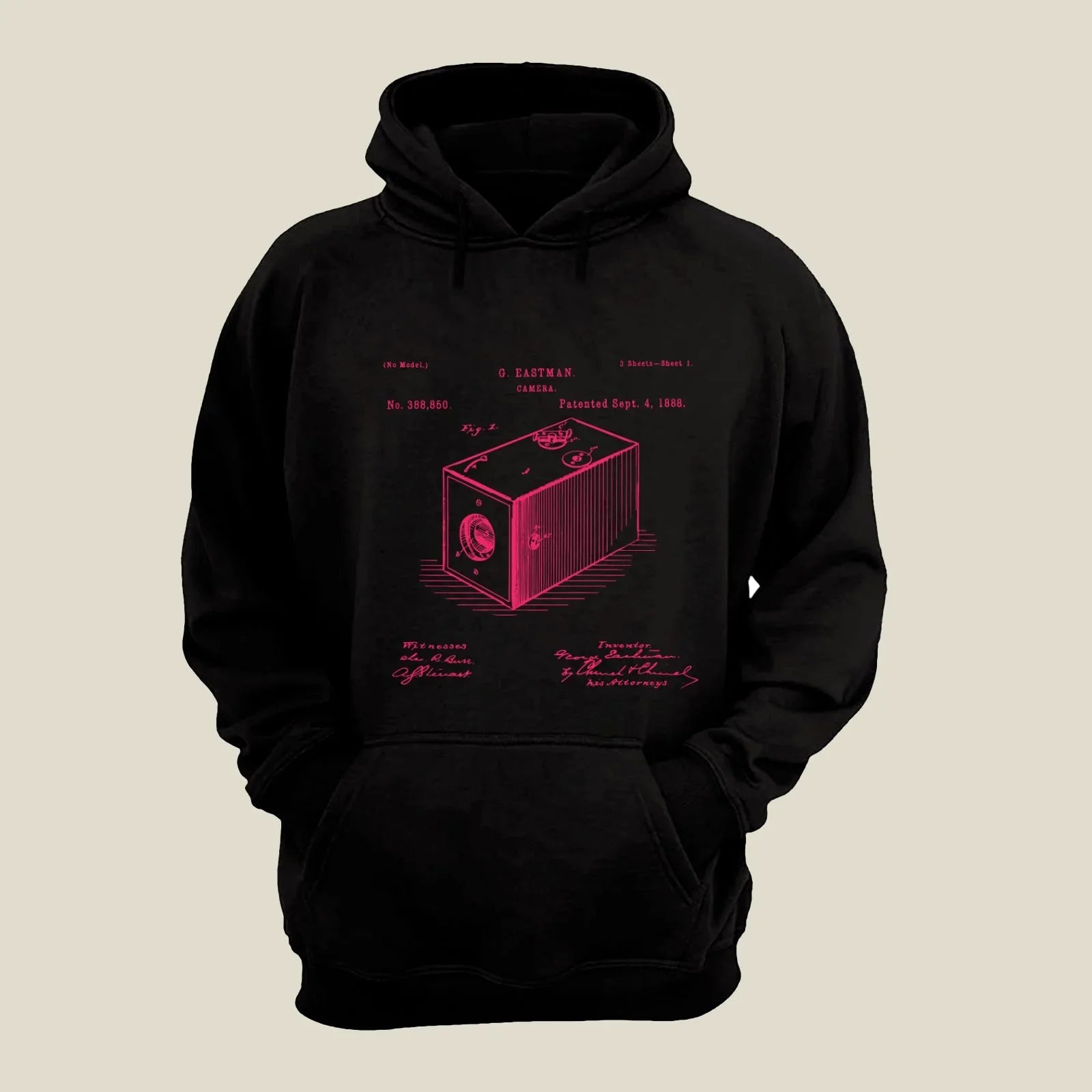 Camera Patent Hoodie H-CMP1 Desichalchitra