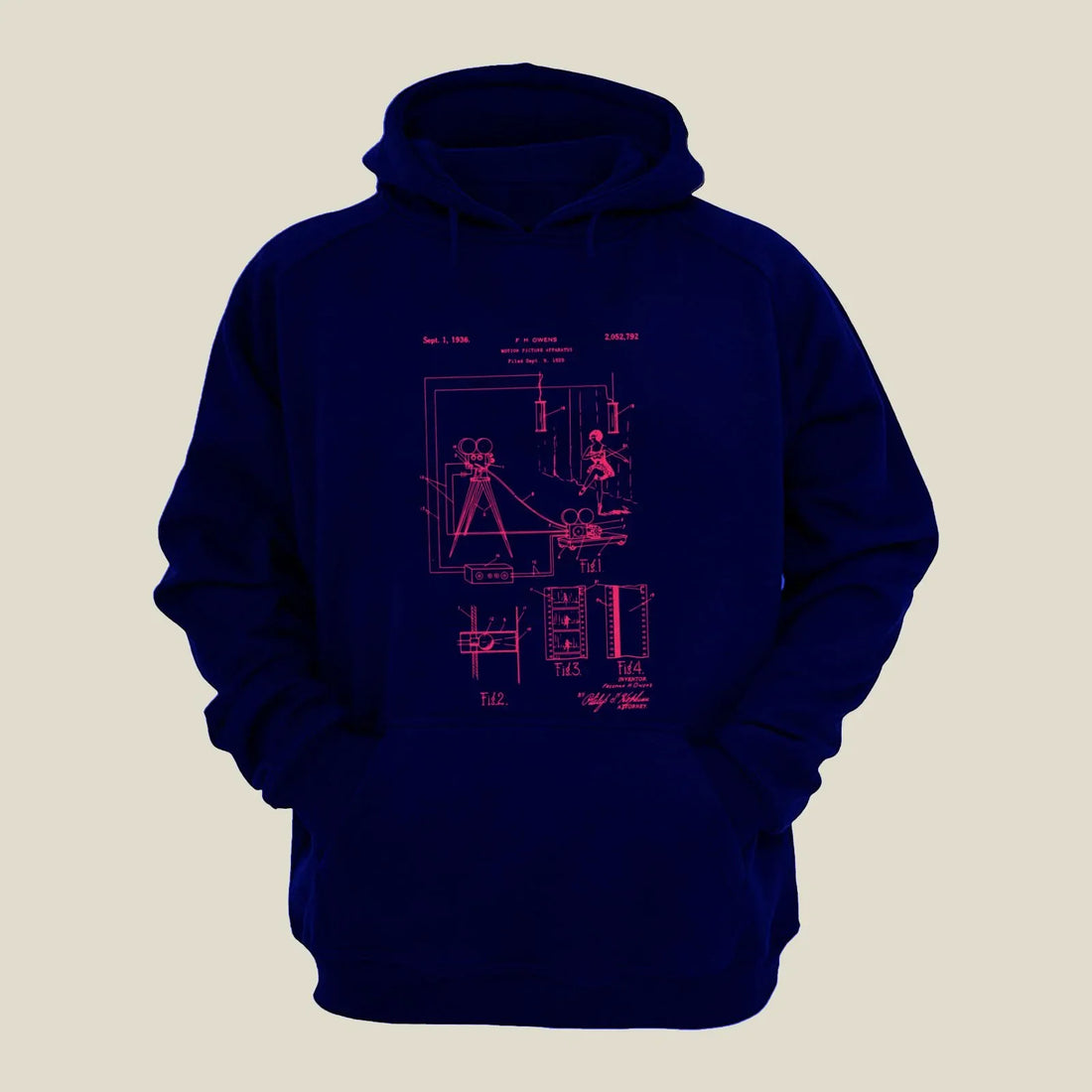 Camera Patent Hoodie H-CMP50 Desichalchitra