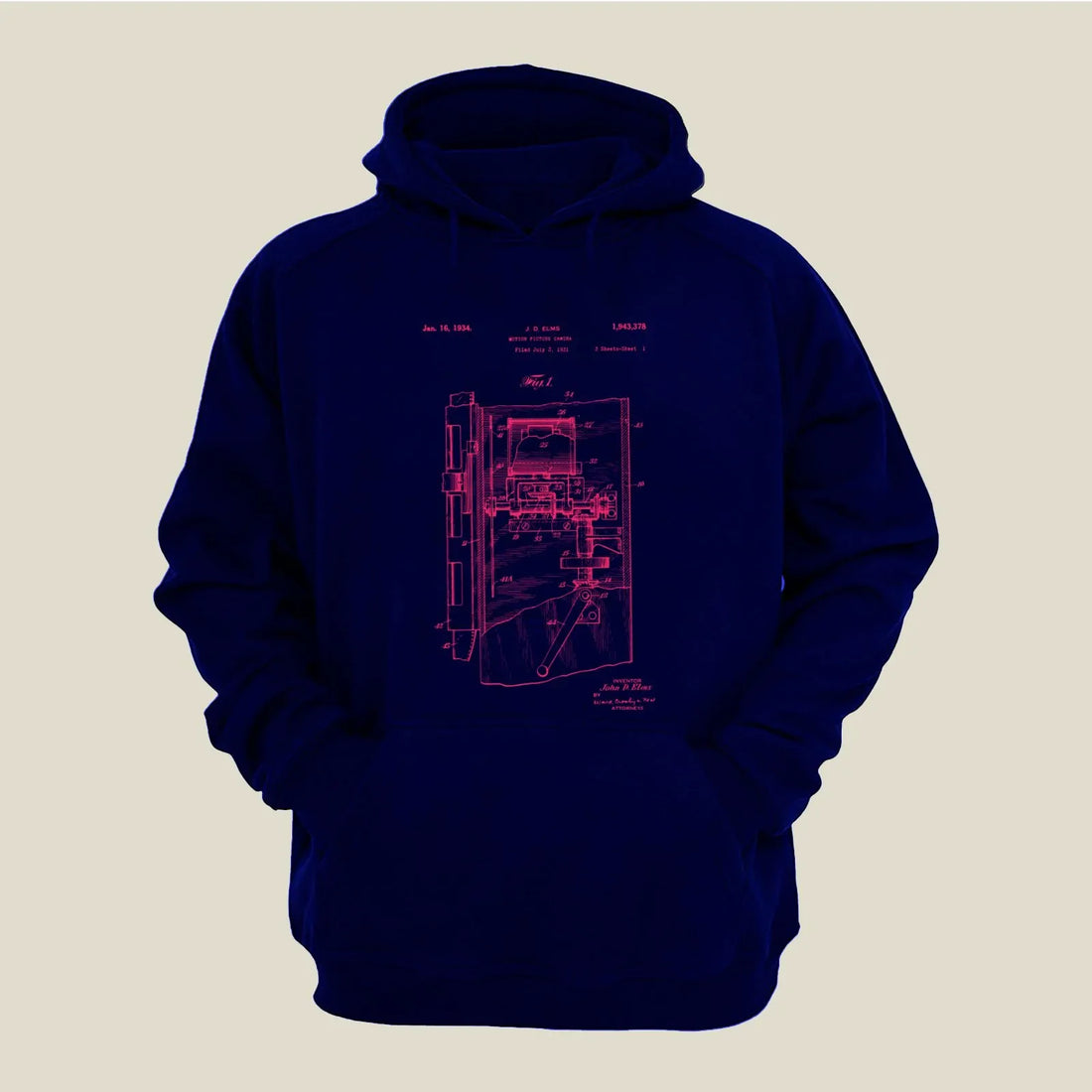 Camera Patent Hoodie H-CMP100 Desichalchitra