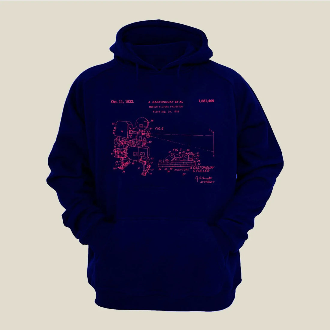 Camera Patent Hoodie H-CMP127 Desichalchitra