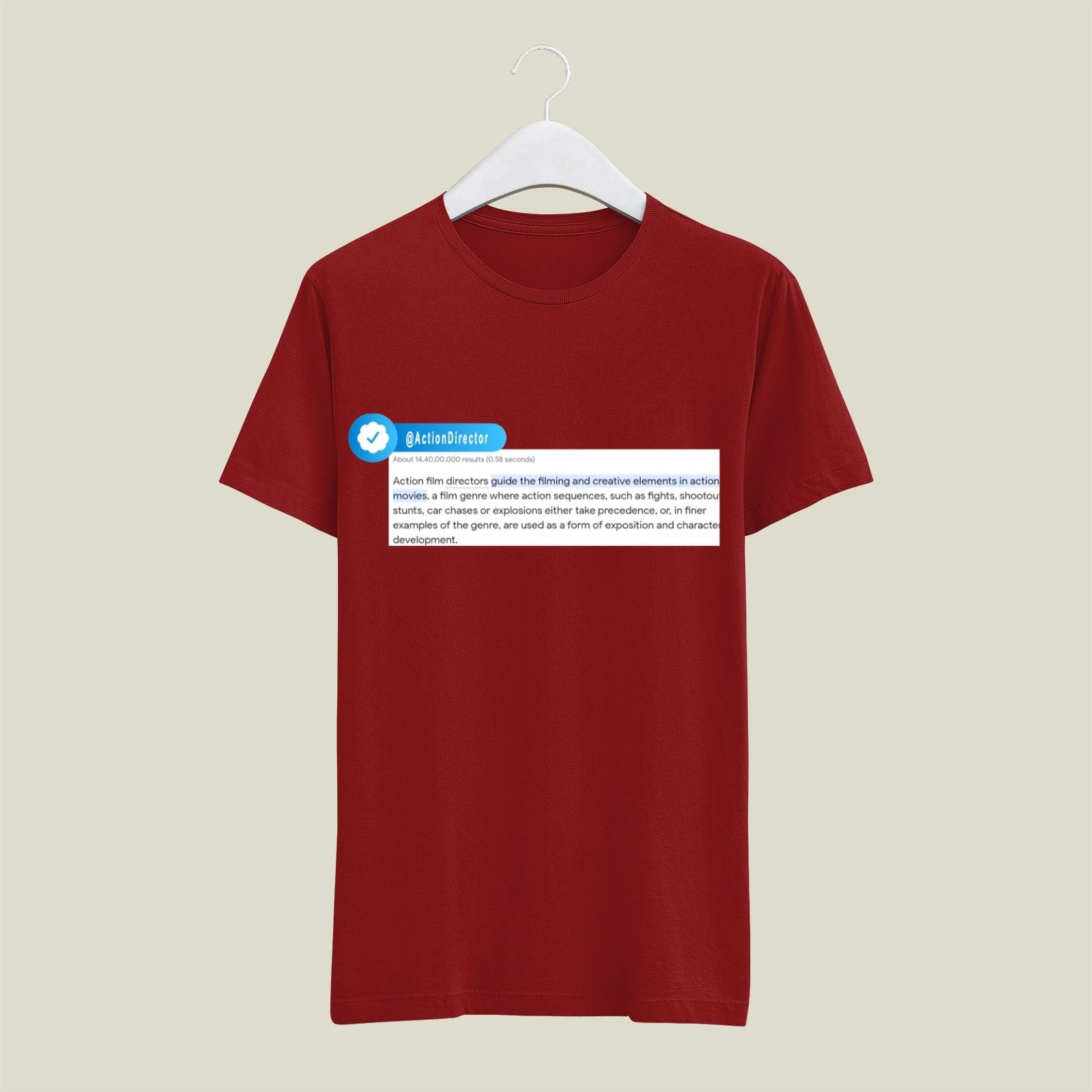 Action Director T-Shirt T-ACD4 Desichalchitra