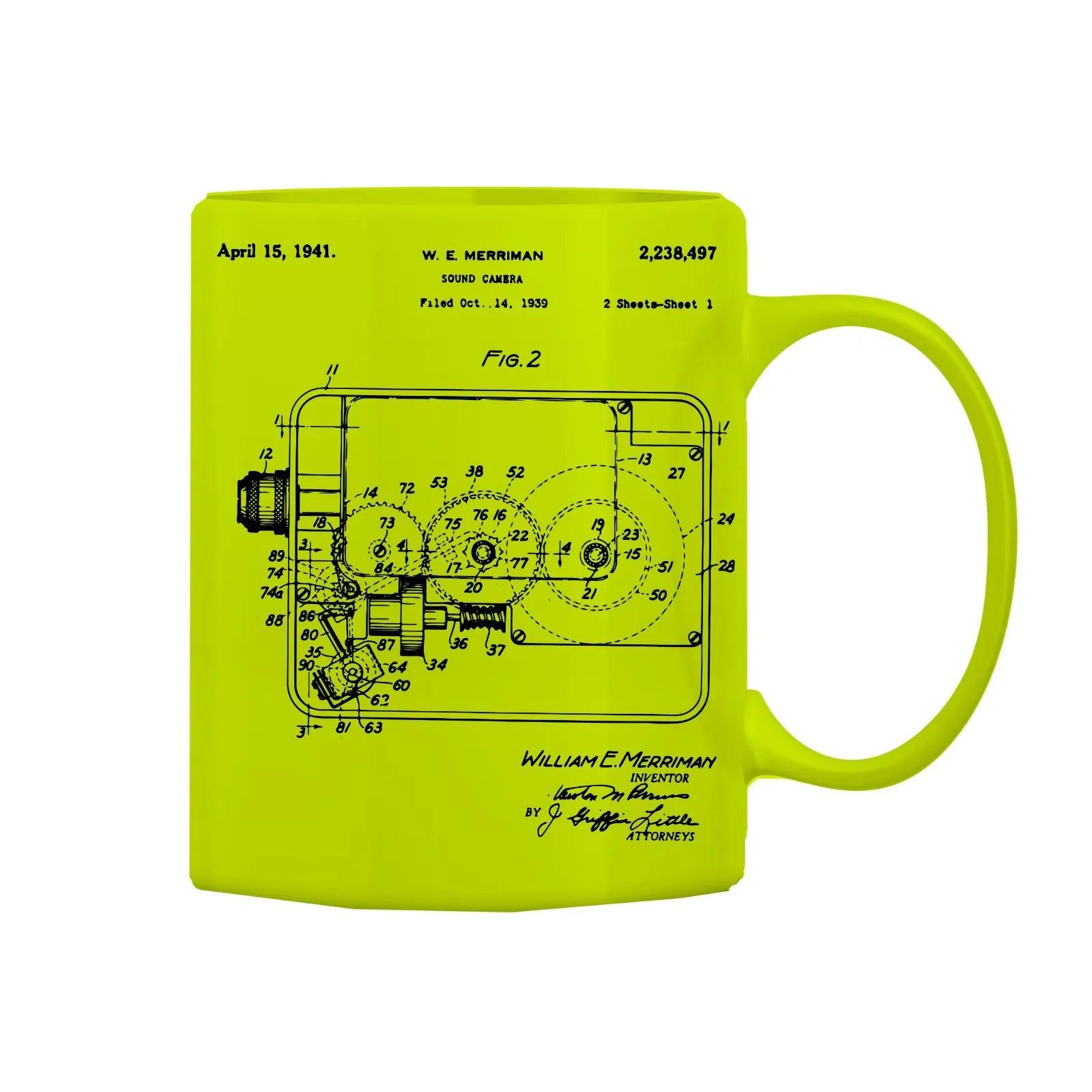 Camera Patent Mug M-CMP92 Desichalchitra