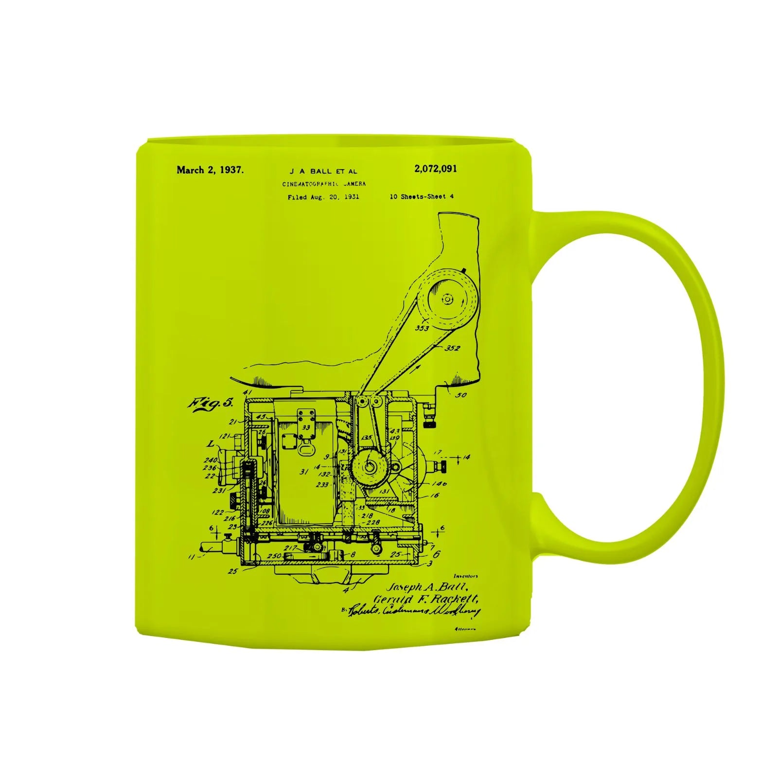 Camera Patent Mug M-CMP108 Desichalchitra