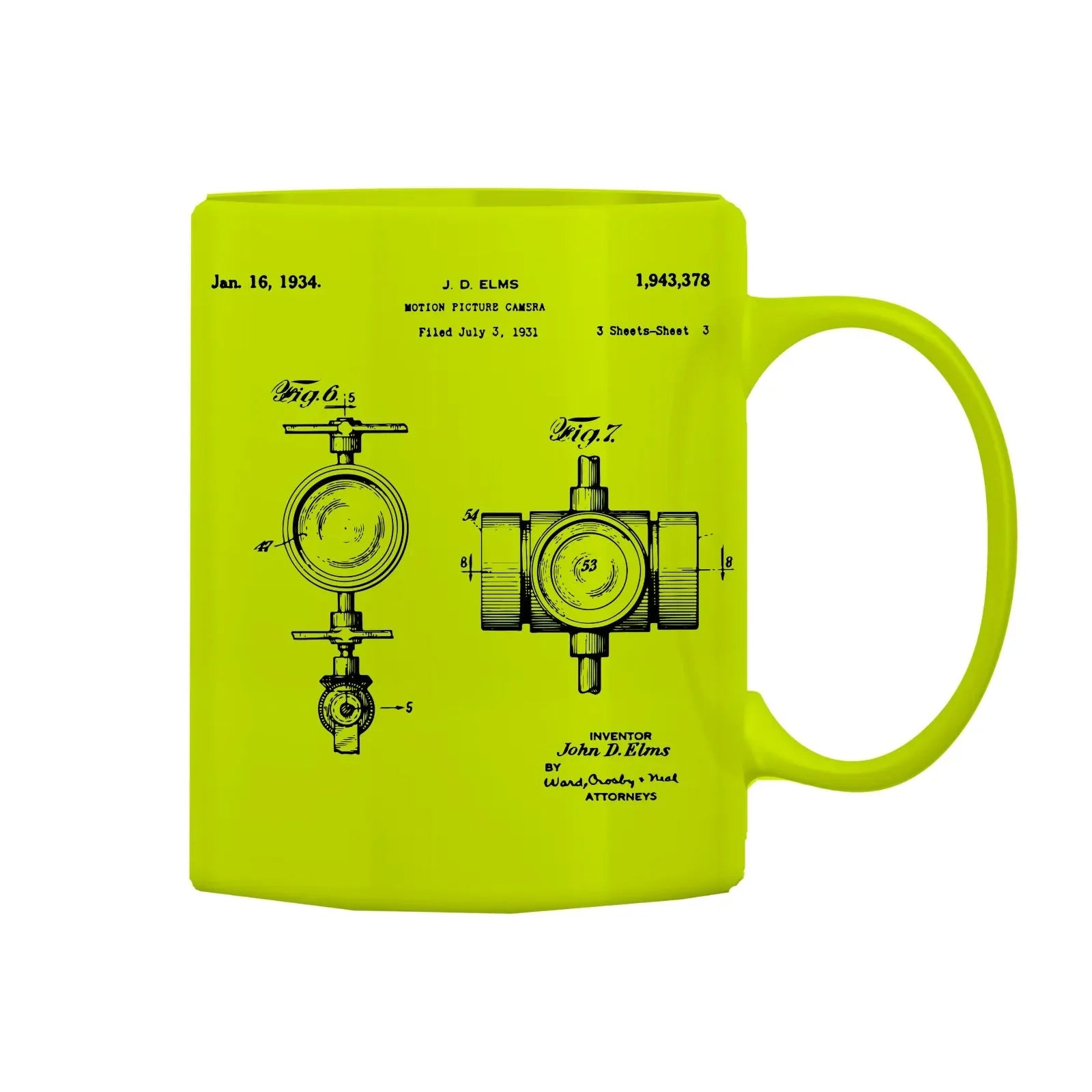 Camera Patent Mug M-CMP118 Desichalchitra