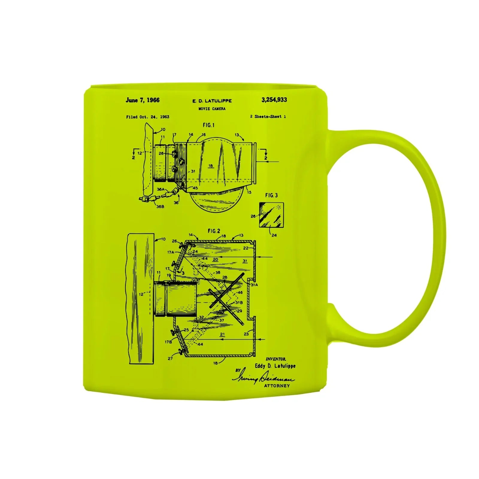 Camera Patent Mug M-CMP136 Desichalchitra