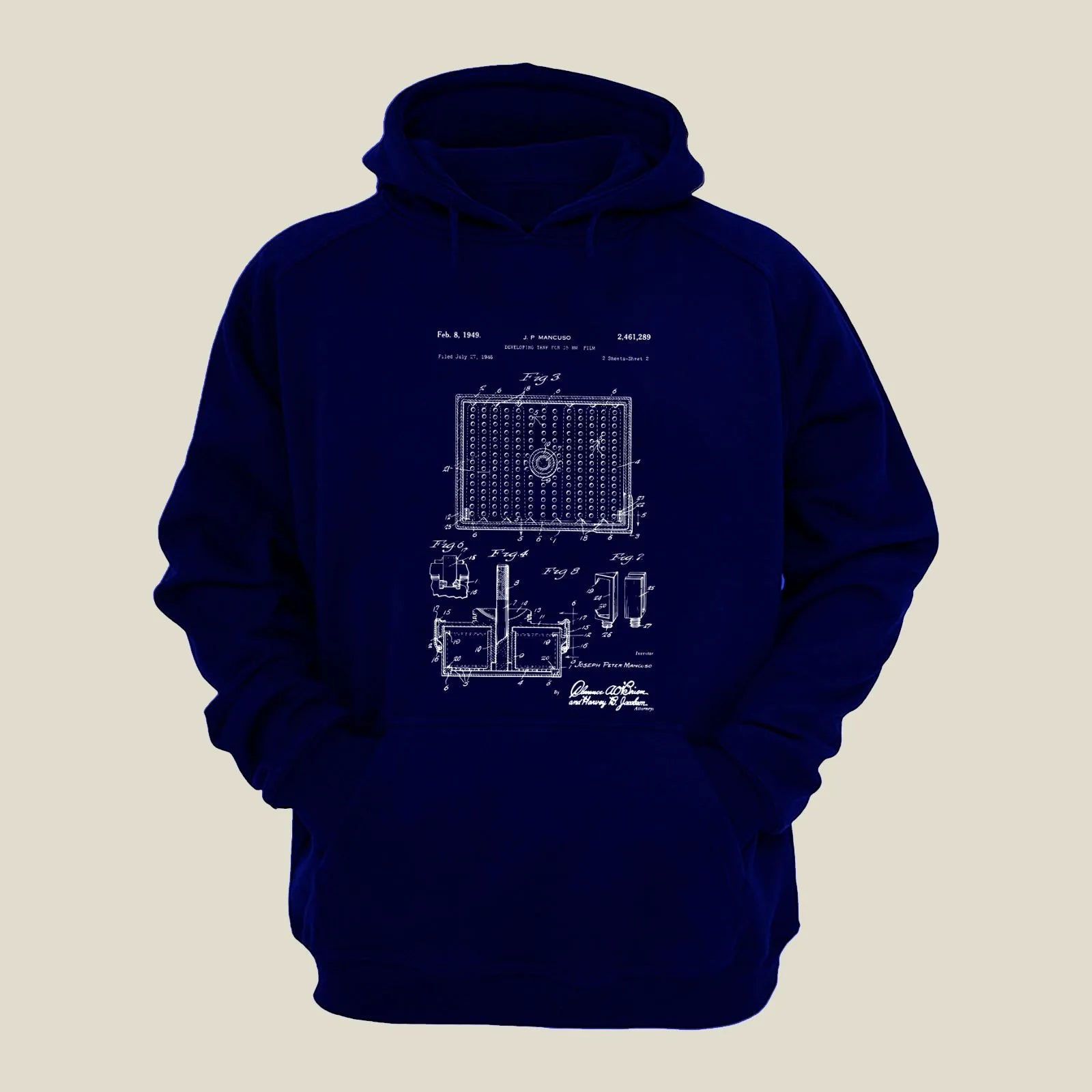 Camera Patent Hoodie H-CMP45 Desichalchitra