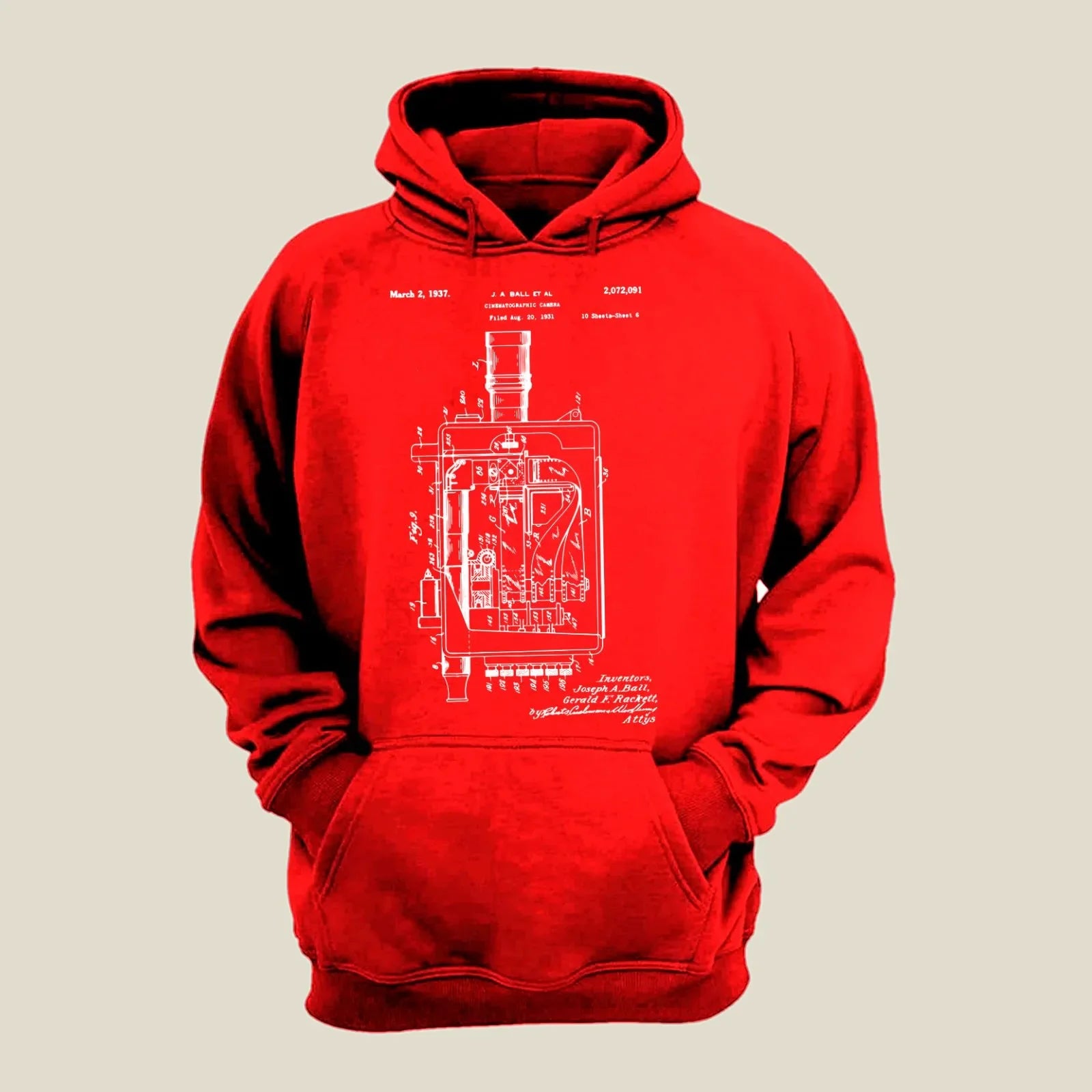 Camera Patent Hoodie H-CMP57 Desichalchitra