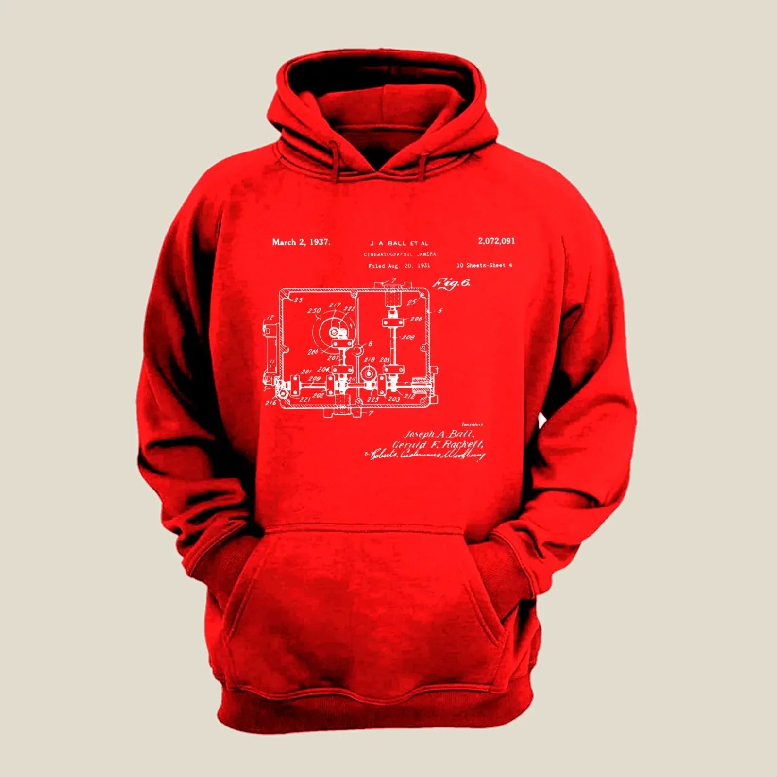 Camera Patent Hoodie H-CMP63 Desichalchitra