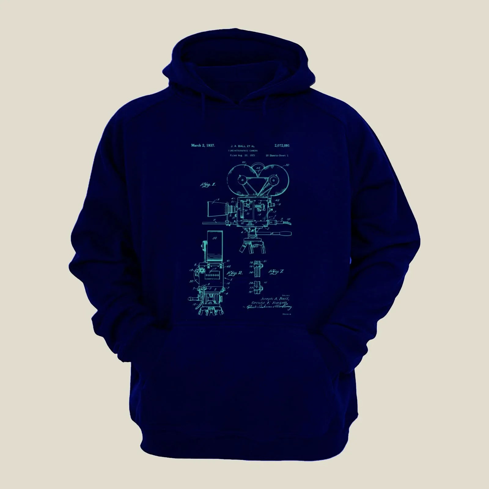 Camera Patent Hoodie H-CMP68 Desichalchitra