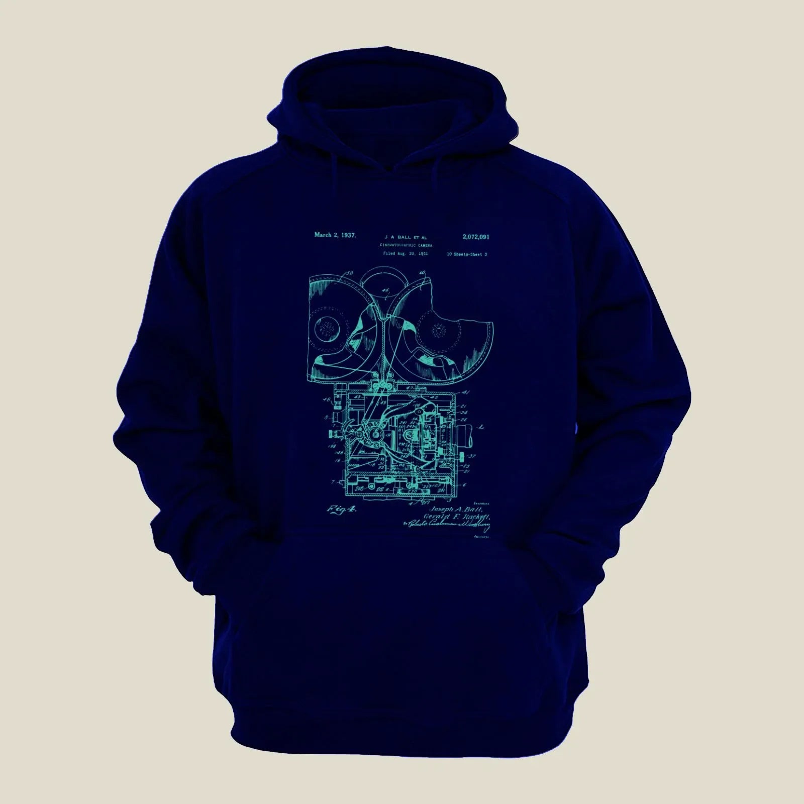 Camera Patent Hoodie H-CMP80 Desichalchitra