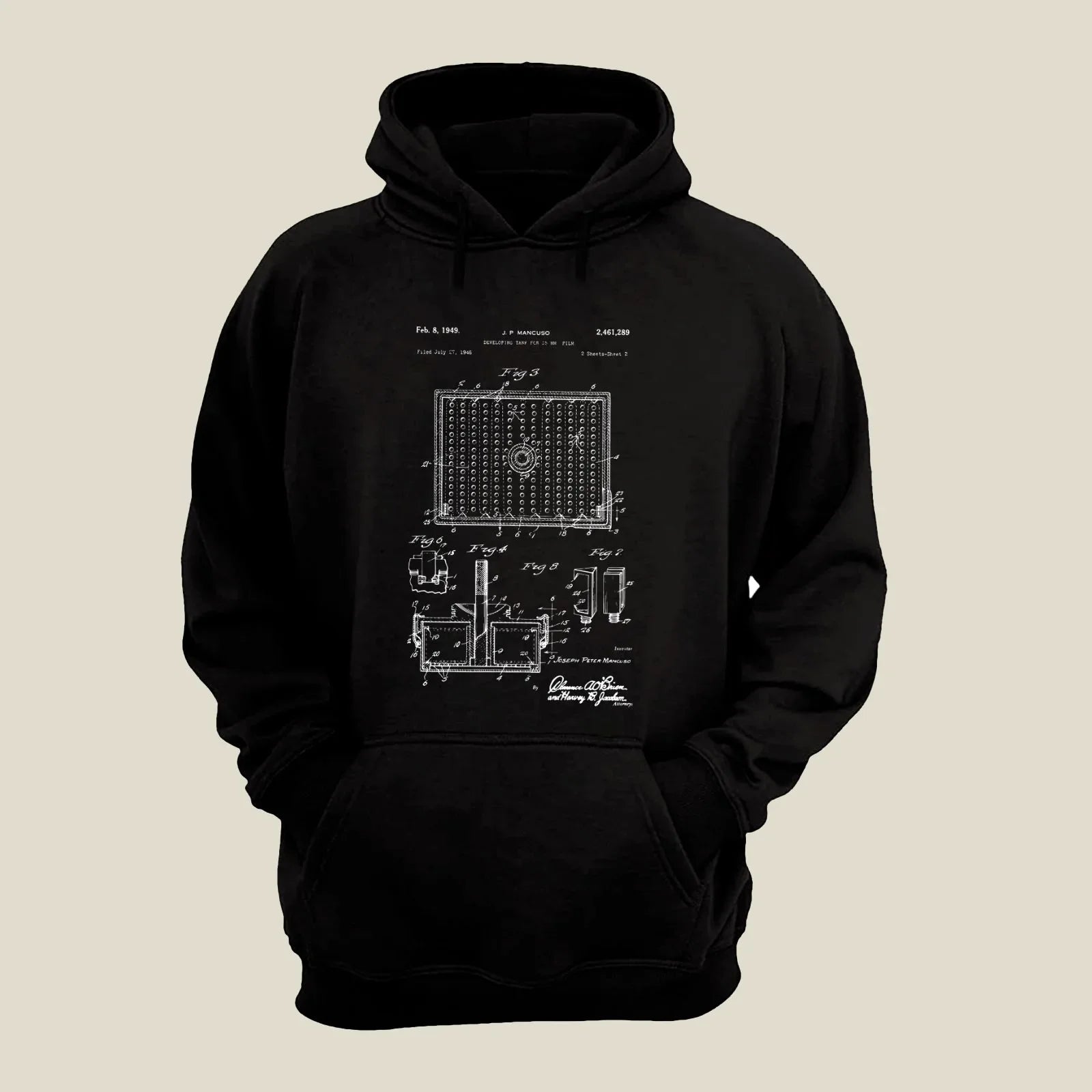 Camera Patent Hoodie H-CMP45 Desichalchitra