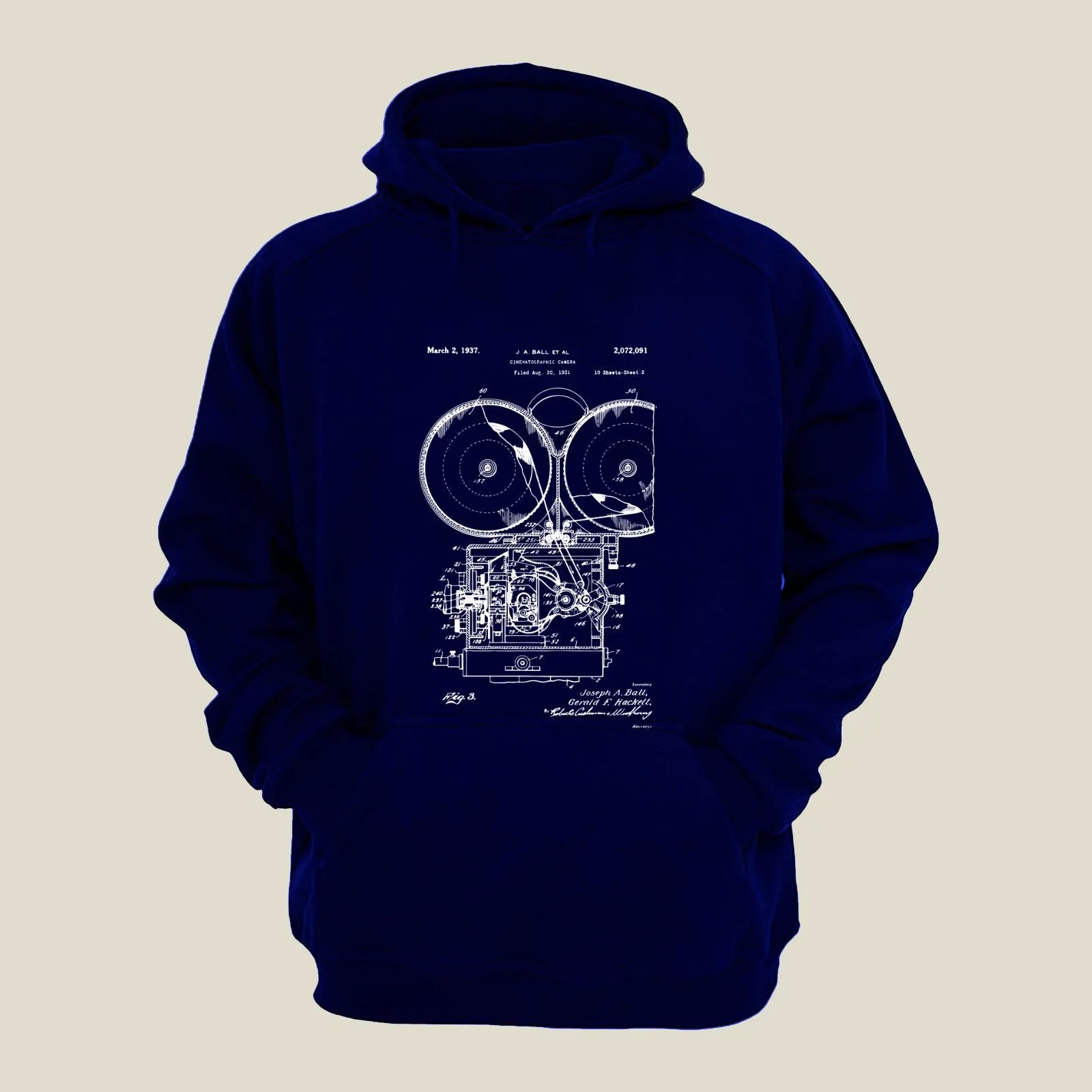 Camera Patent Hoodie H-CMP72 Desichalchitra