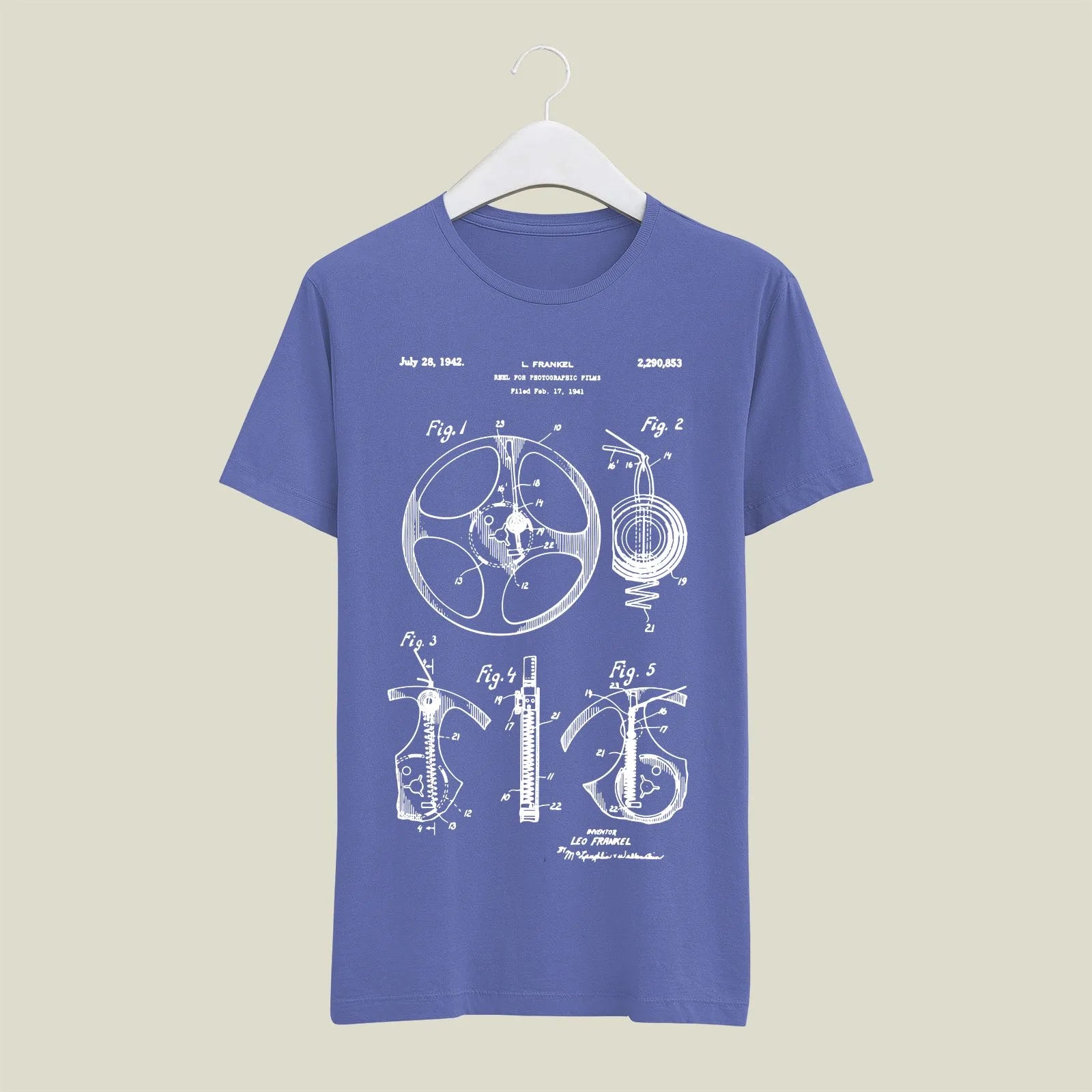 Camera Patent T-Shirt T-CMP94 Desichalchitra