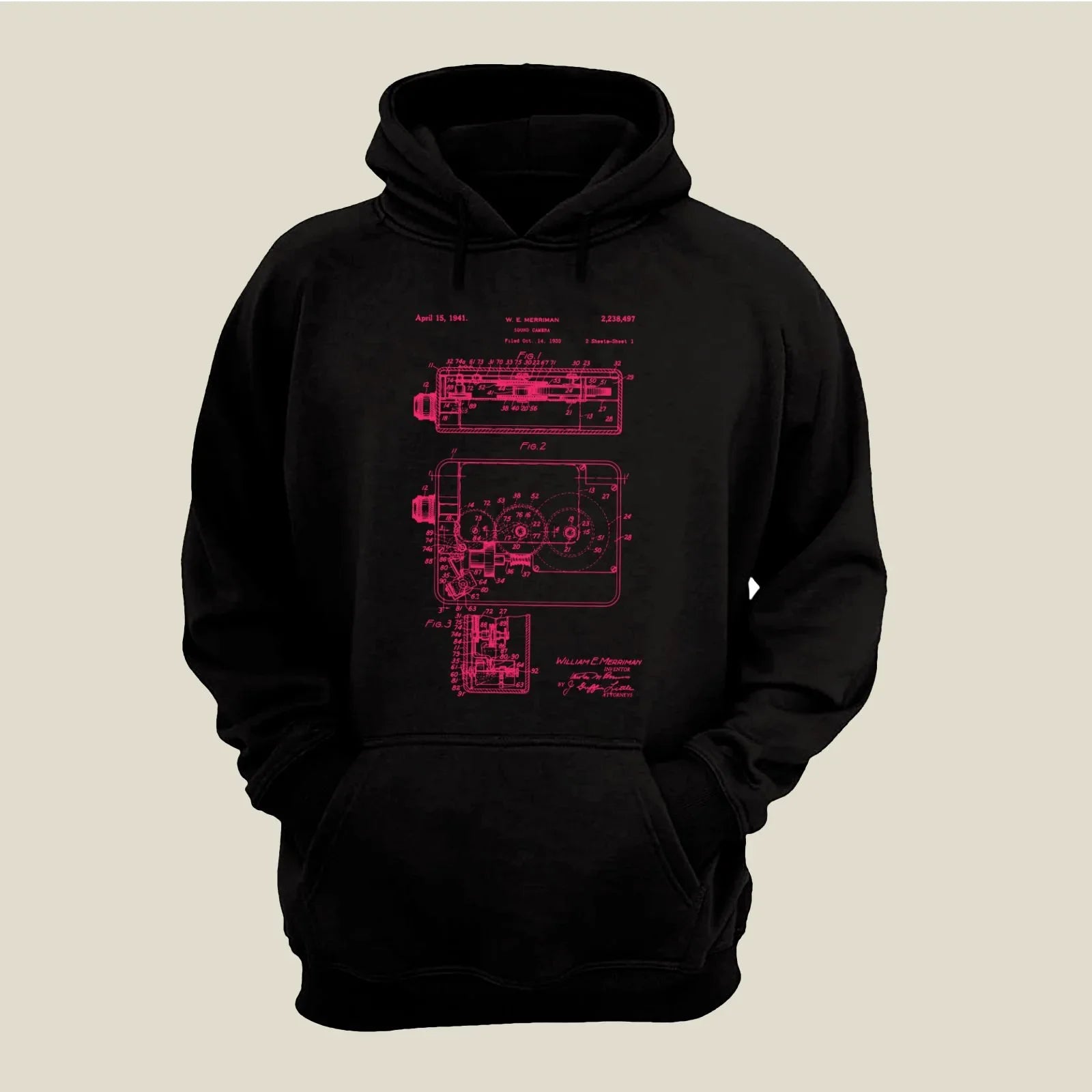Camera Patent Hoodie H-CMP126 Desichalchitra