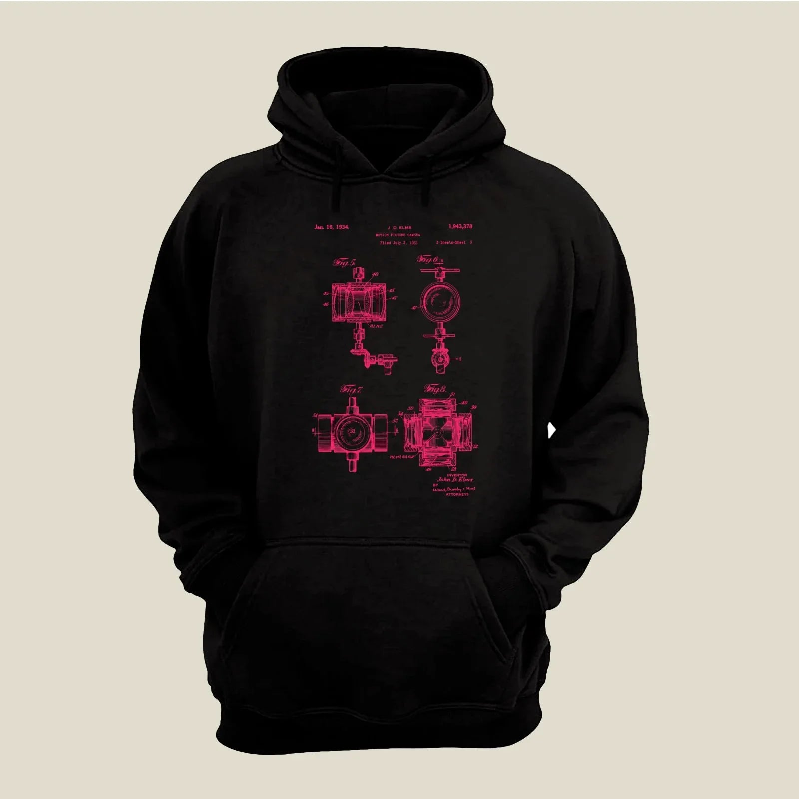 Camera Patent Hoodie H-CMP150 Desichalchitra