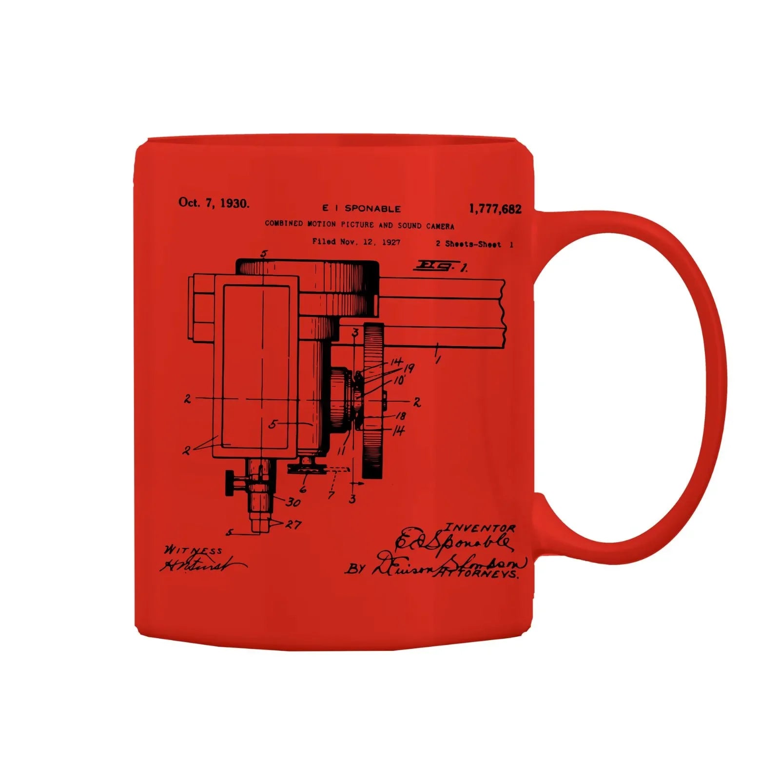 Camera Patent Mug M-CMP37 Desichalchitra