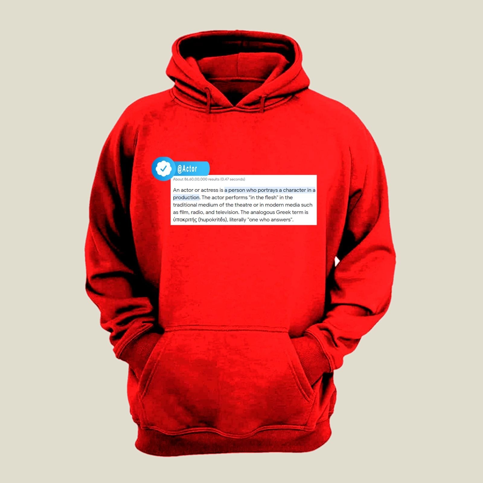 Actor Hoodie H-AC4 Desichalchitra