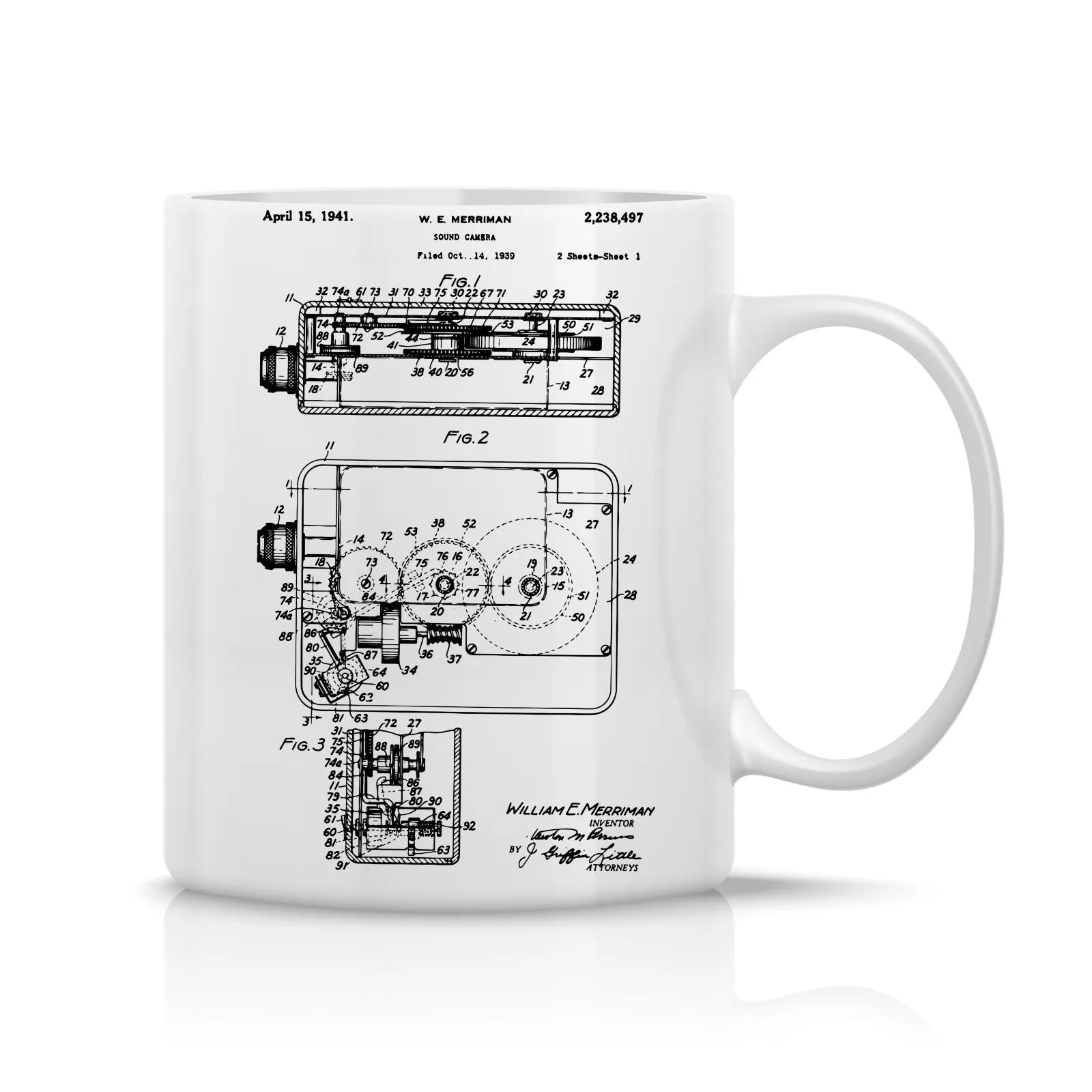 Camera Patent Mug M-CMP35 Desichalchitra