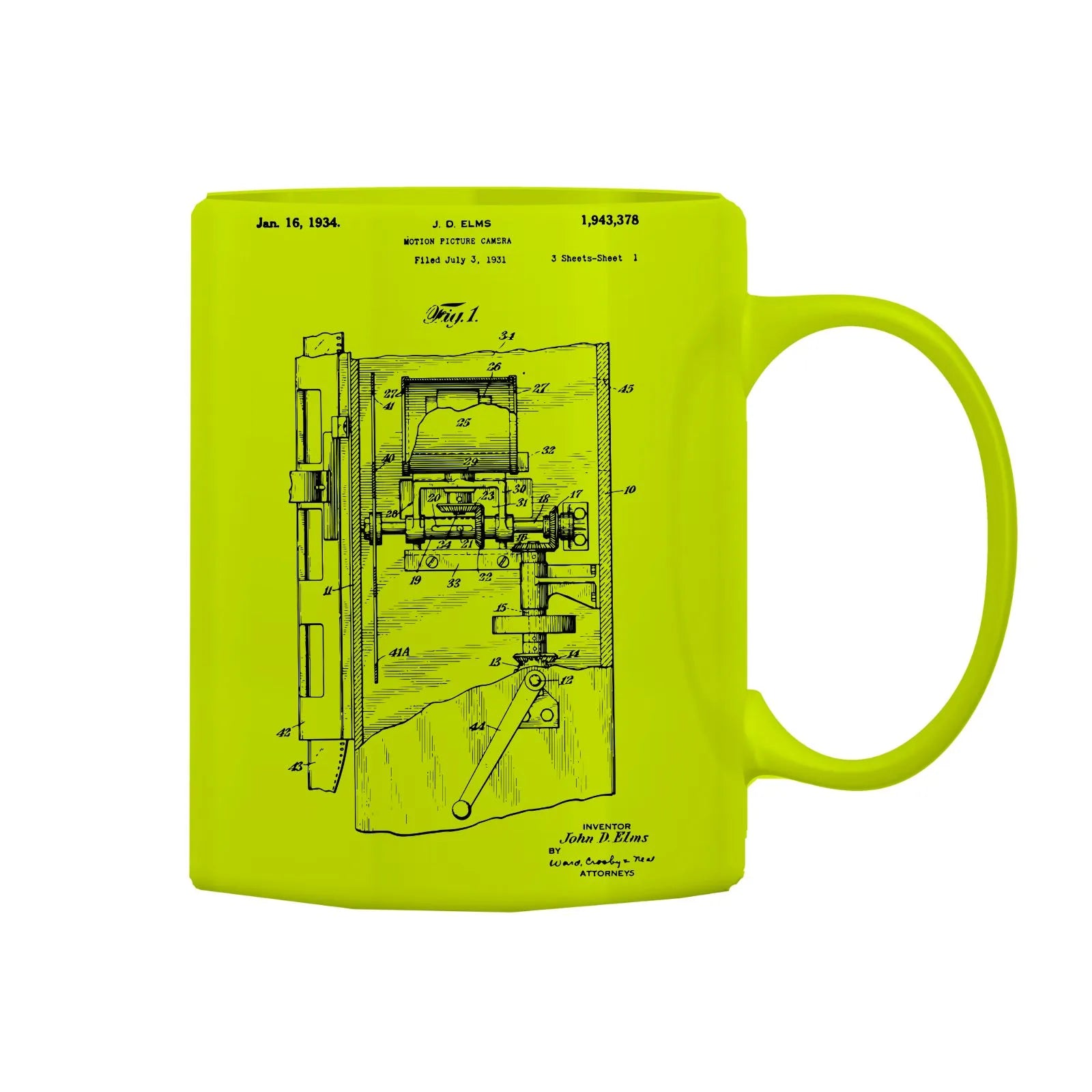 Camera Patent Mug M-CMP83 Desichalchitra