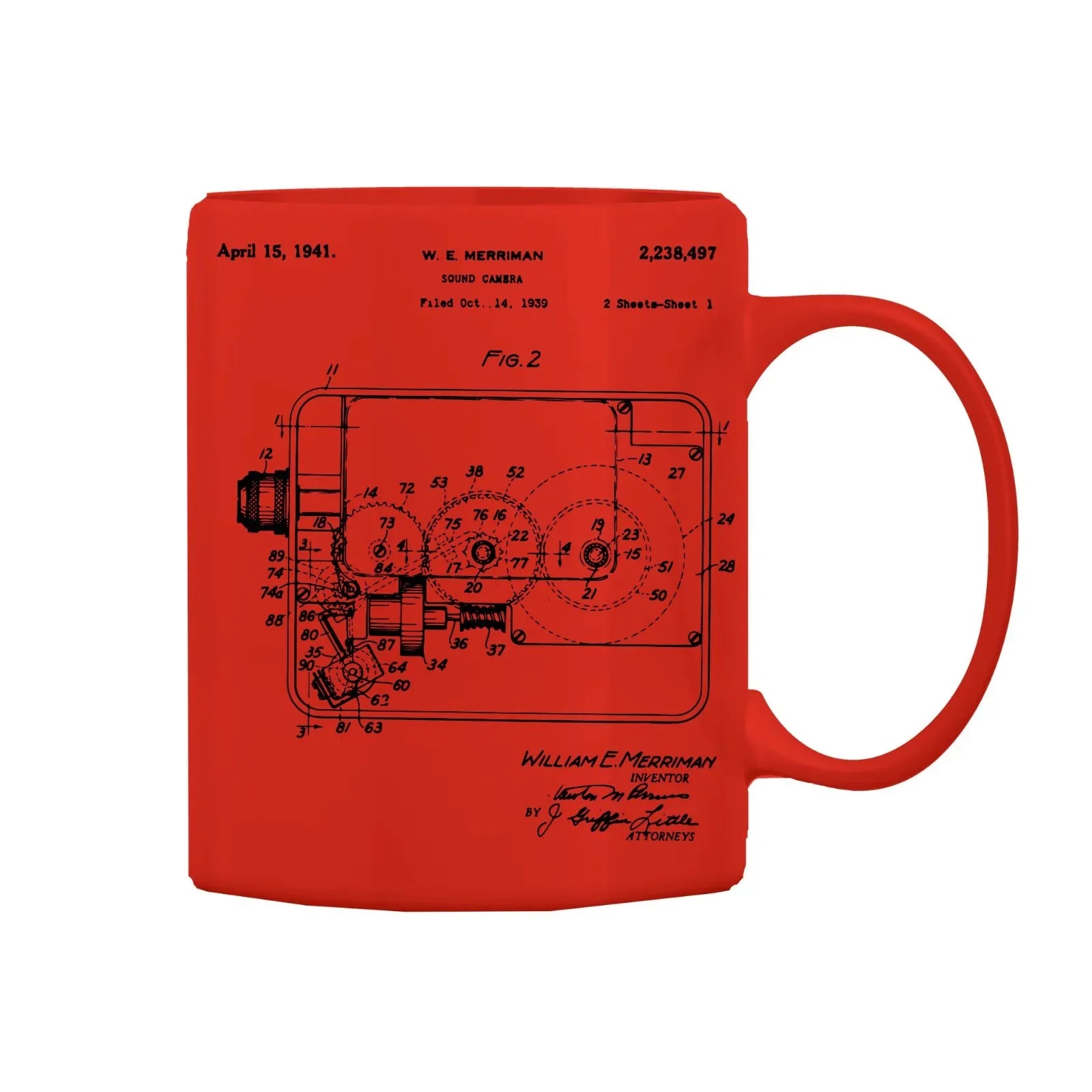 Camera Patent Mug M-CMP92 Desichalchitra