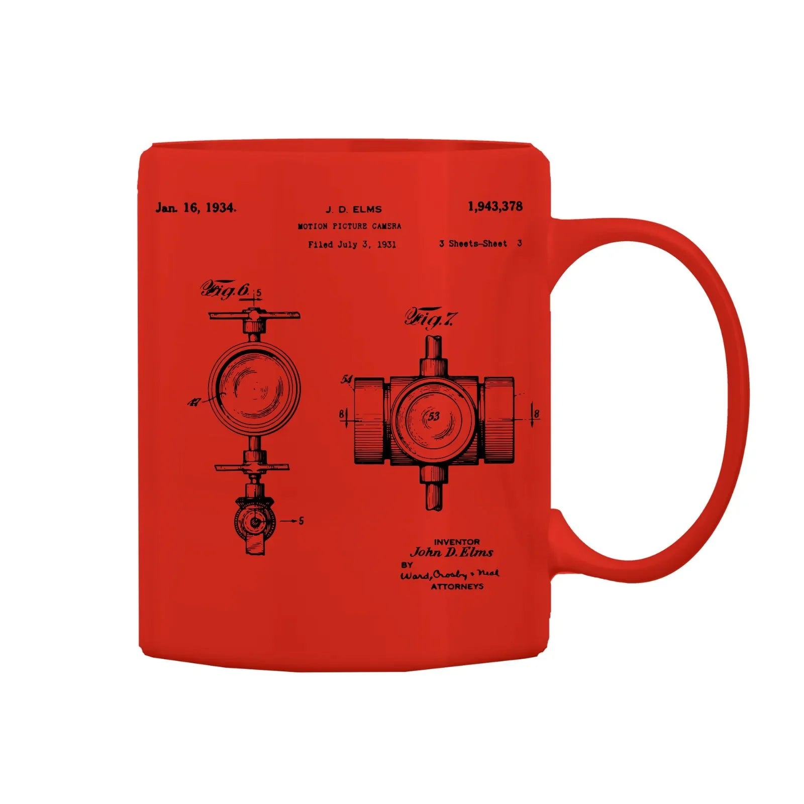 Camera Patent Mug M-CMP118 Desichalchitra