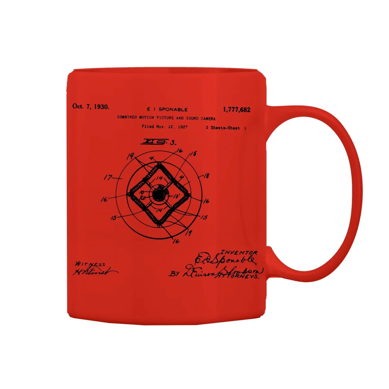 Camera Patent Mug M-CMP134 Desichalchitra