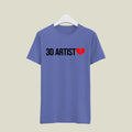 3D Artist T-Shirt T-DAR3 Desichalchitra